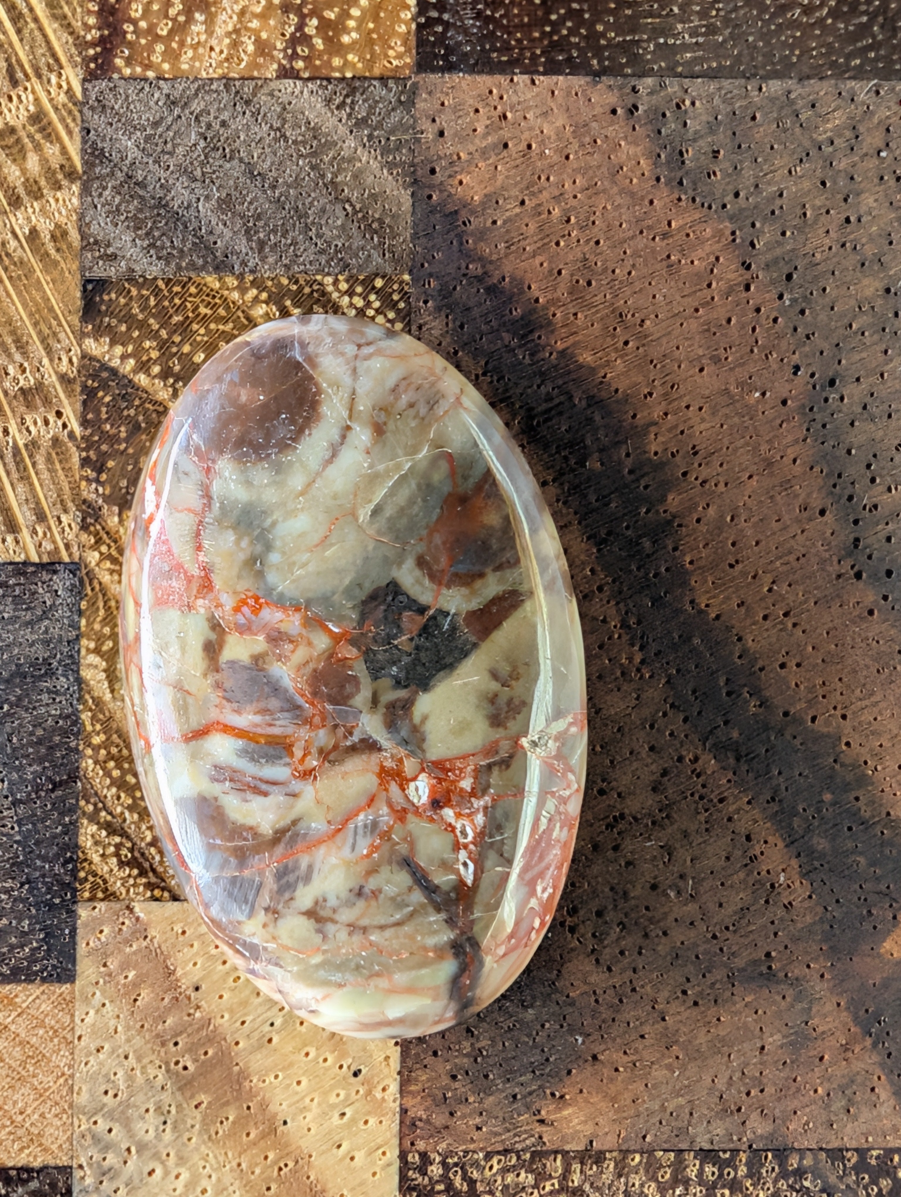 Red Creek Jasper Cabochon by Sacred Alchemy Studios