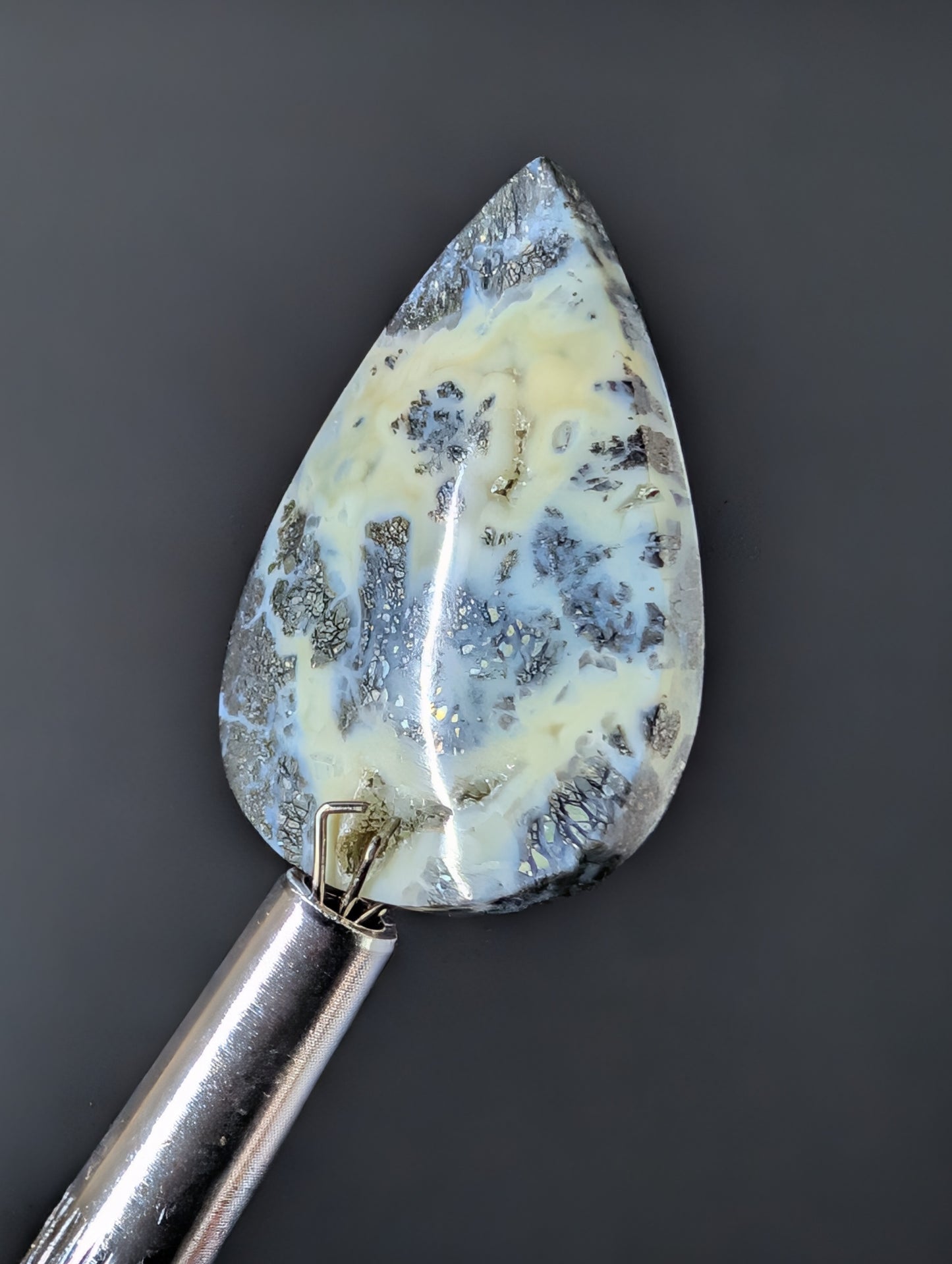 White Marcasite - Cabochon