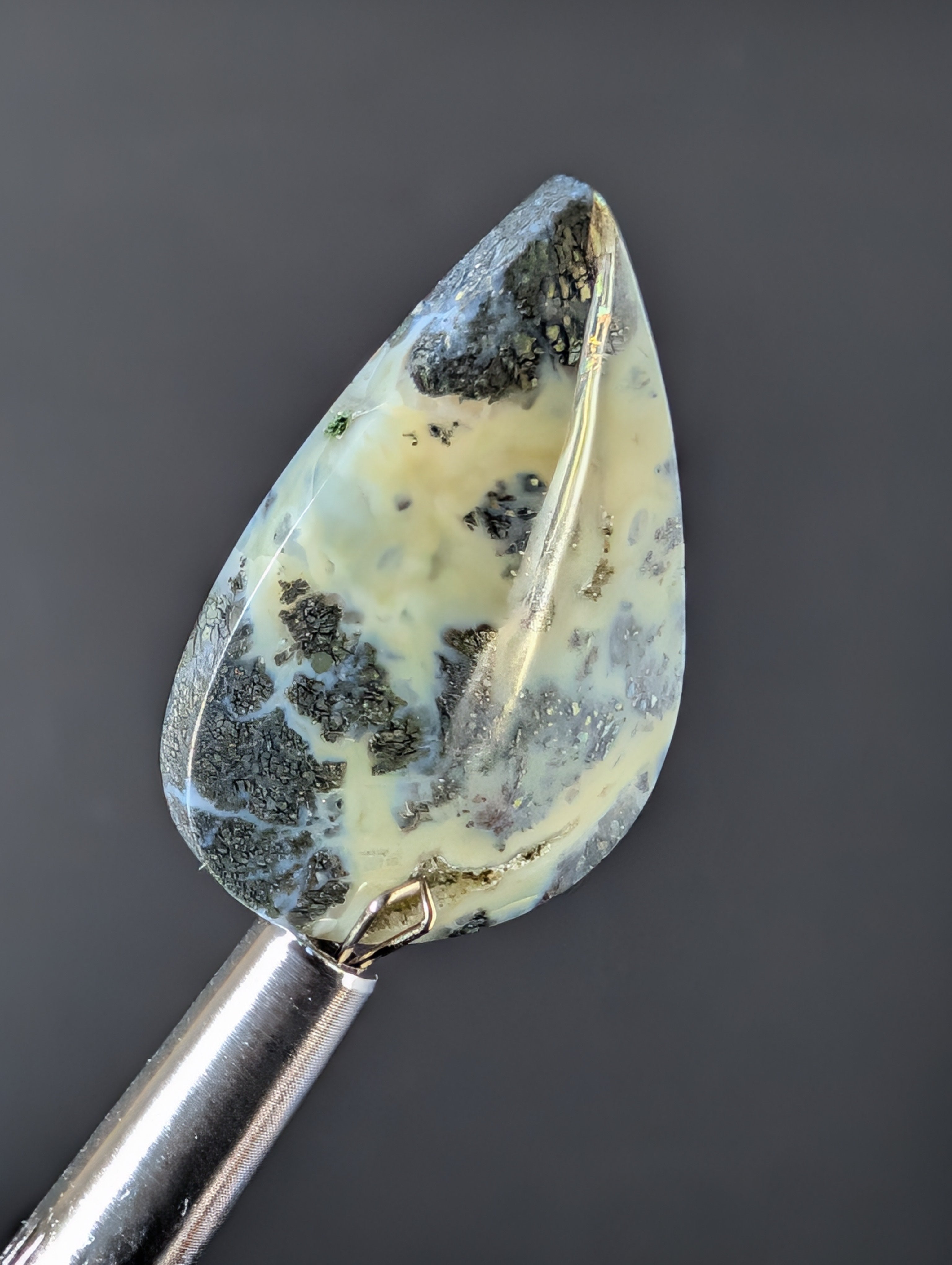 White Marcasite - Cabochon by Sacred Alchemy Studios