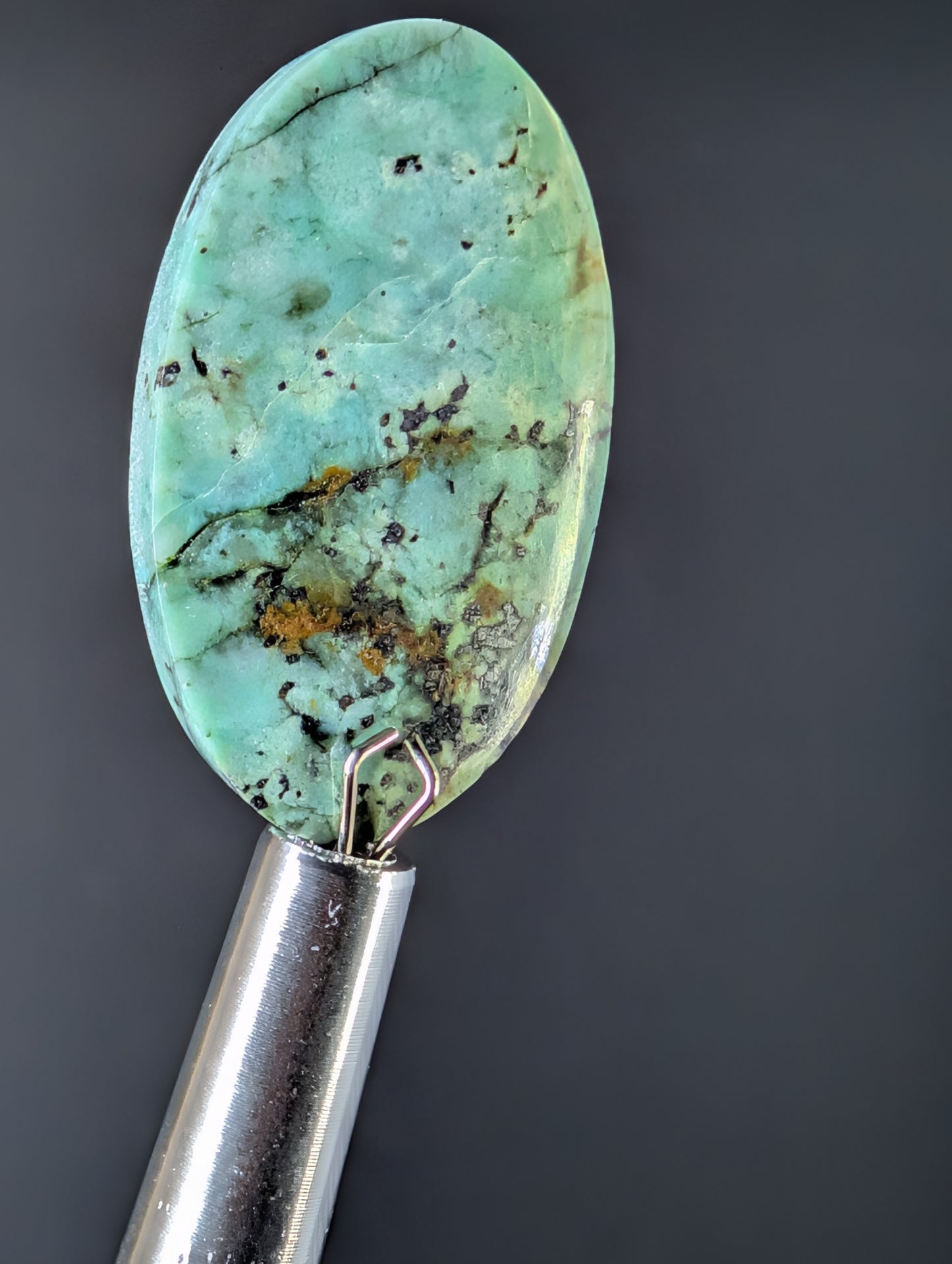 Chrysoprase Cabochon - Tanzania