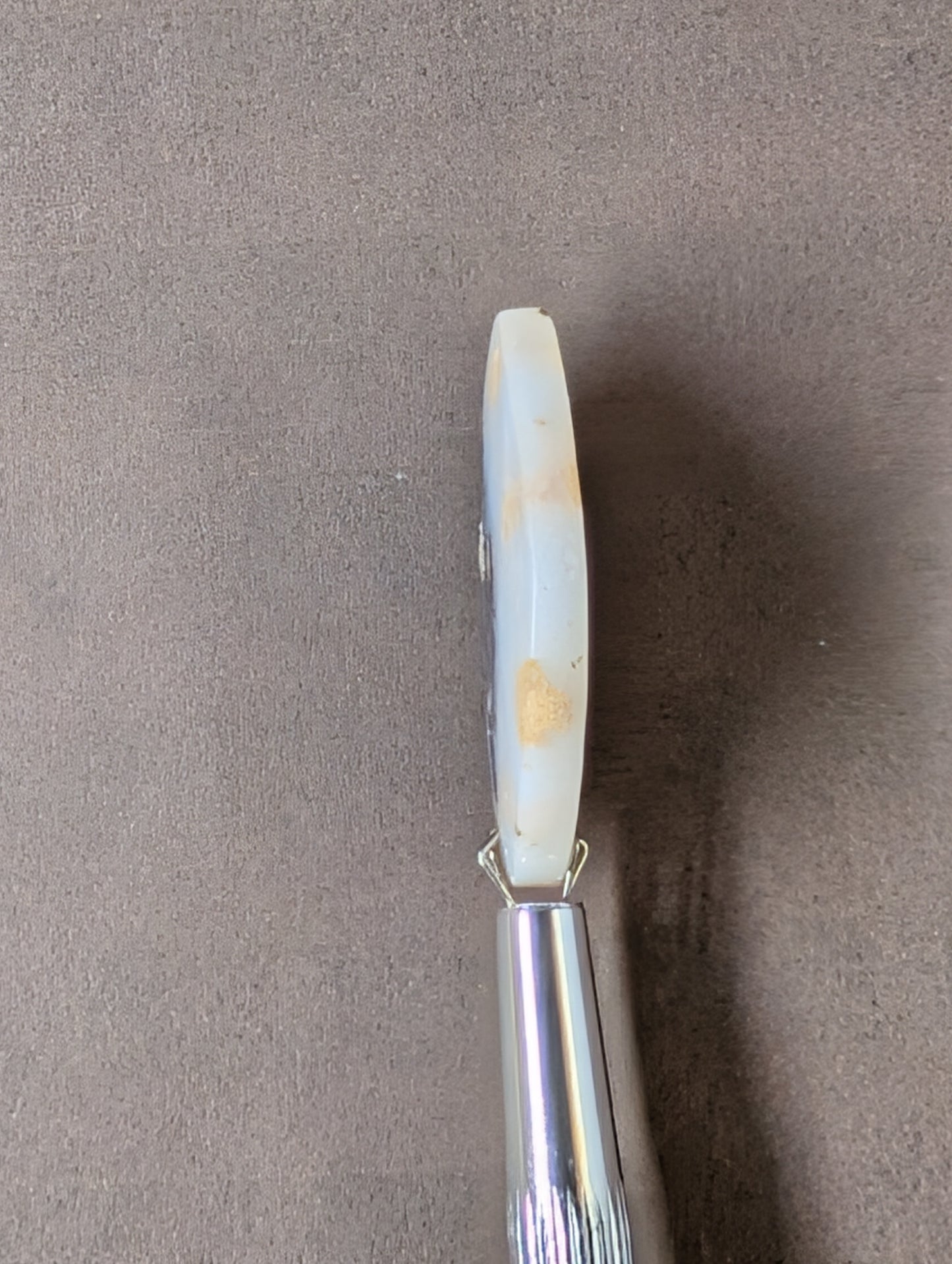 Dendritic Opal - Madagascar - 1 Cabochon - Scenic Natural Art