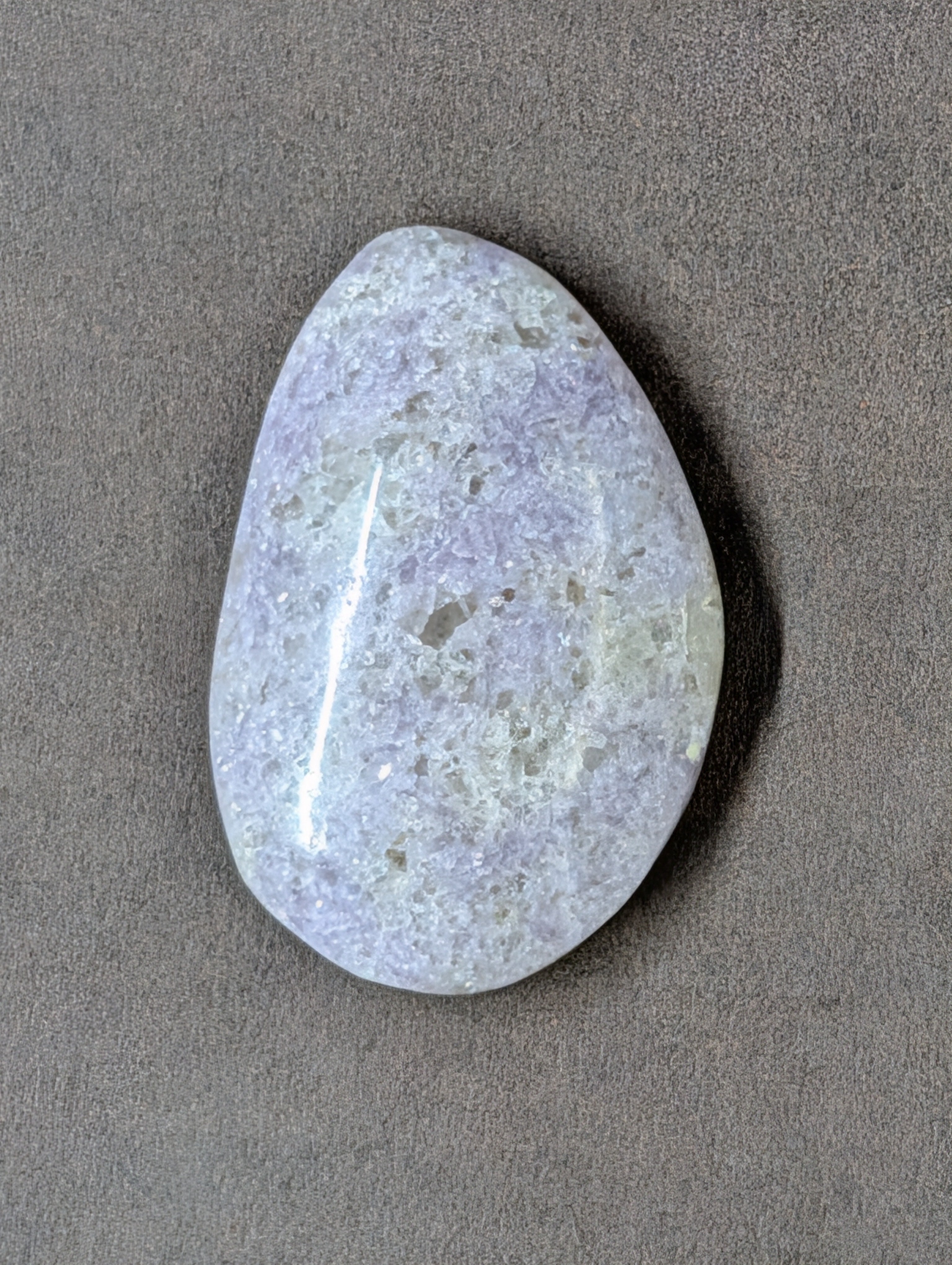Lepidolite - India - 1 Cabochon Handcrafted- Freeform by Sacred Alchemy Studios