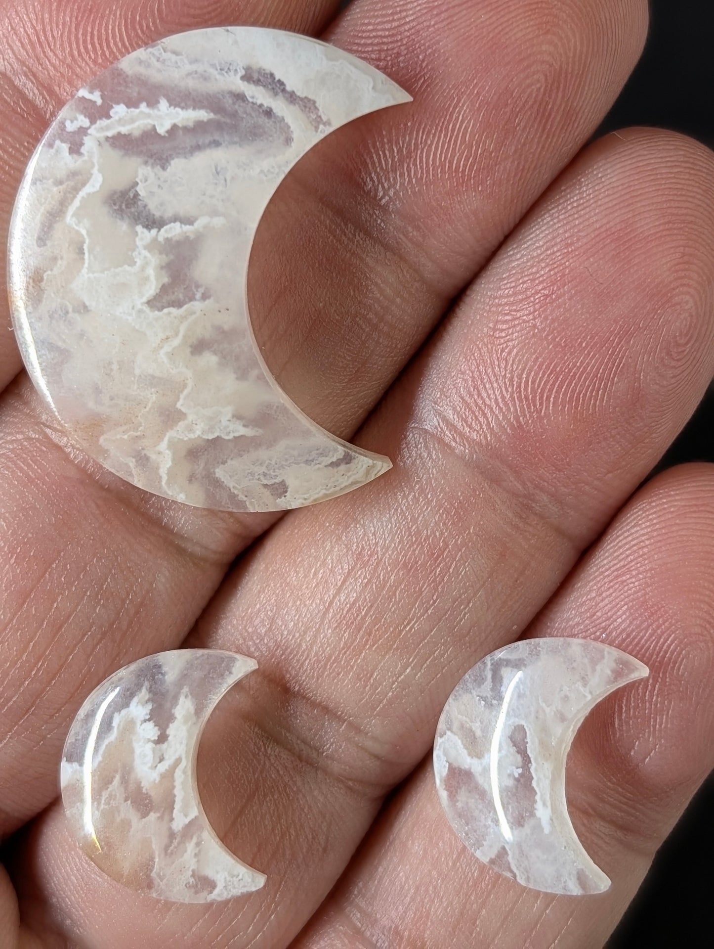 Crescent Moon Shape - Cabochon Sets - Subscription