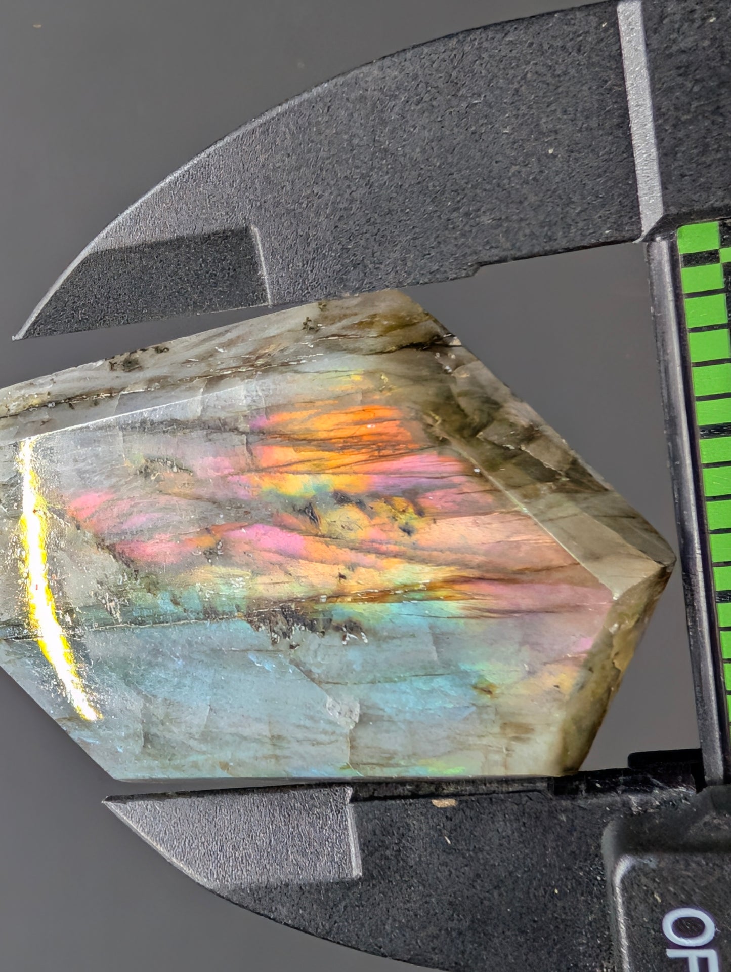 Labradorite Cabochon - Rare Purple - Mined in Madagascar