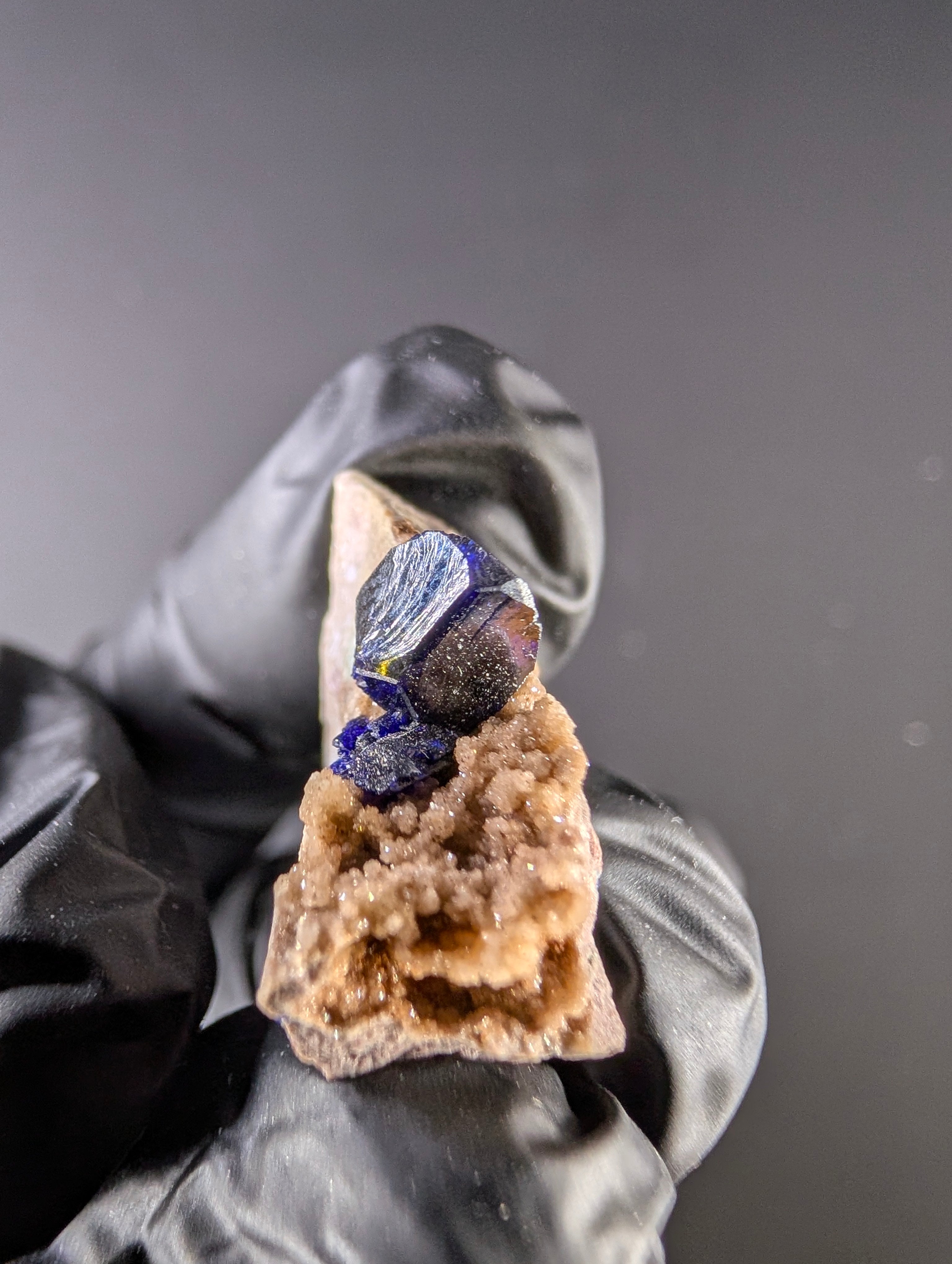Azurite - High Grade Gem – Morenci Mine, Greenlee County, Arizona by Sacred Alchemy Studios