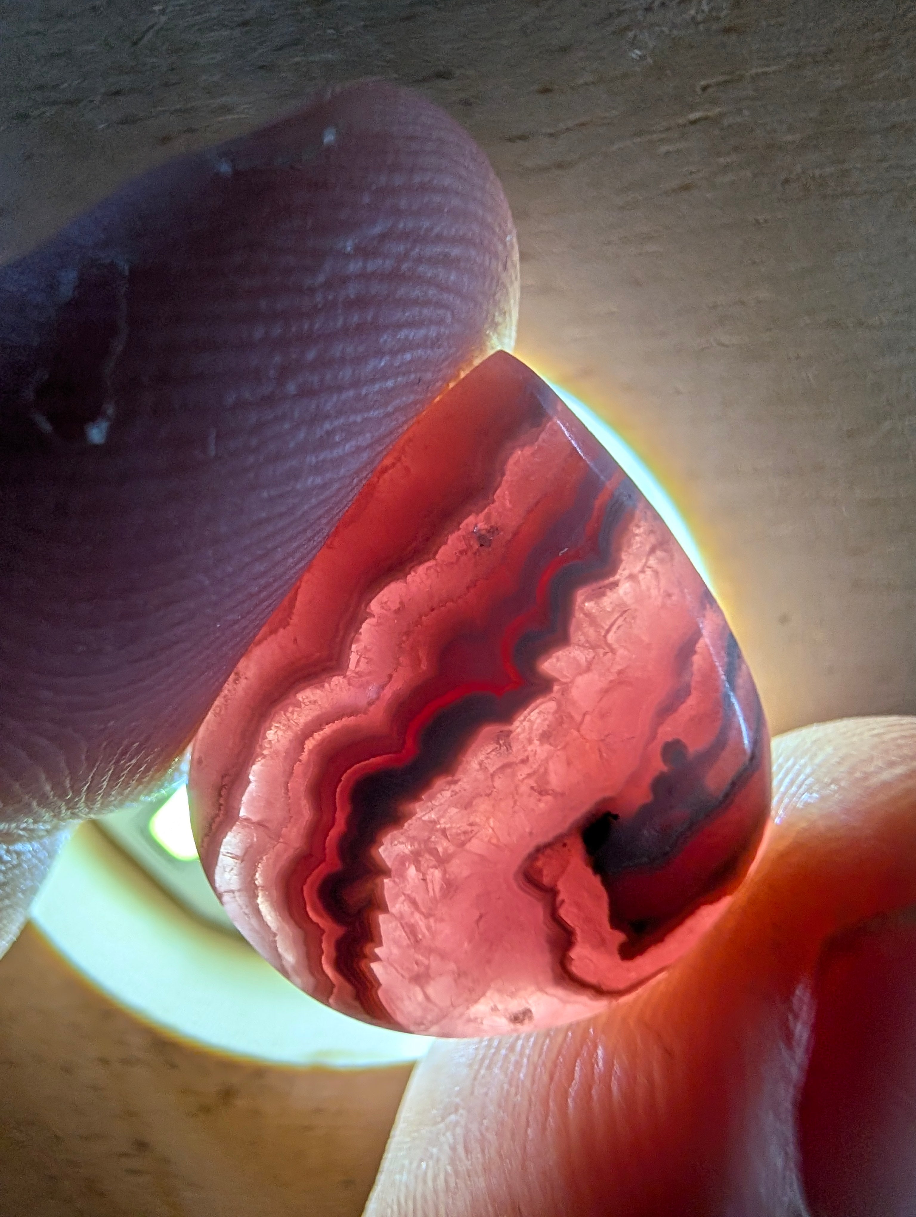 Rhodochrosite - Cabochon by Sacred Alchemy Studios