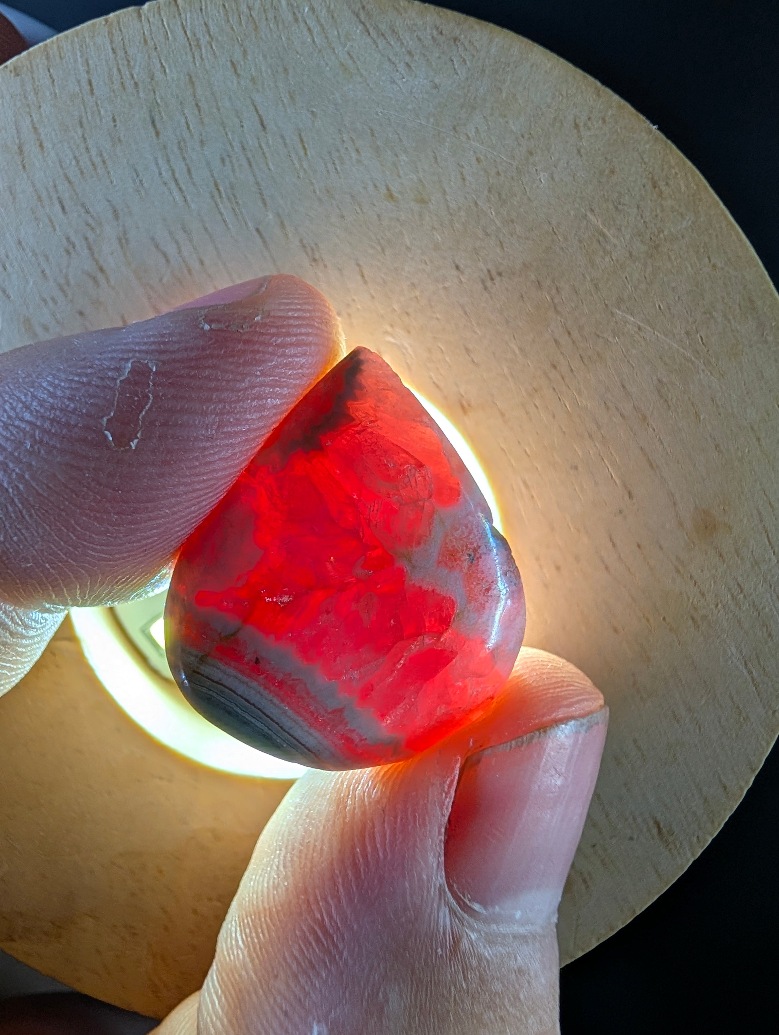 Rhodochrosite - Cabochon by Sacred Alchemy Studios