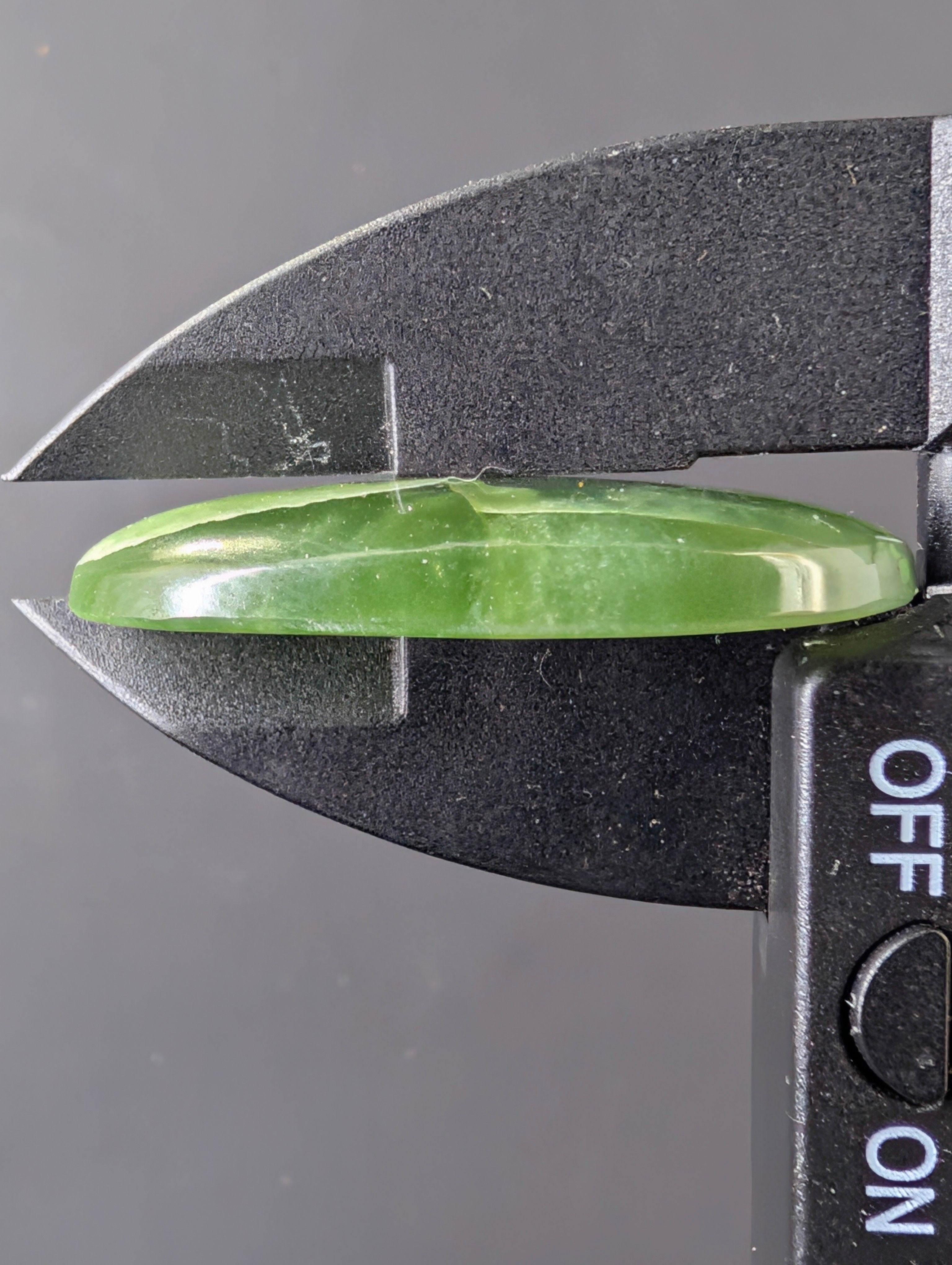 Vesuvianite cabochon by Sacred Alchemy Studios