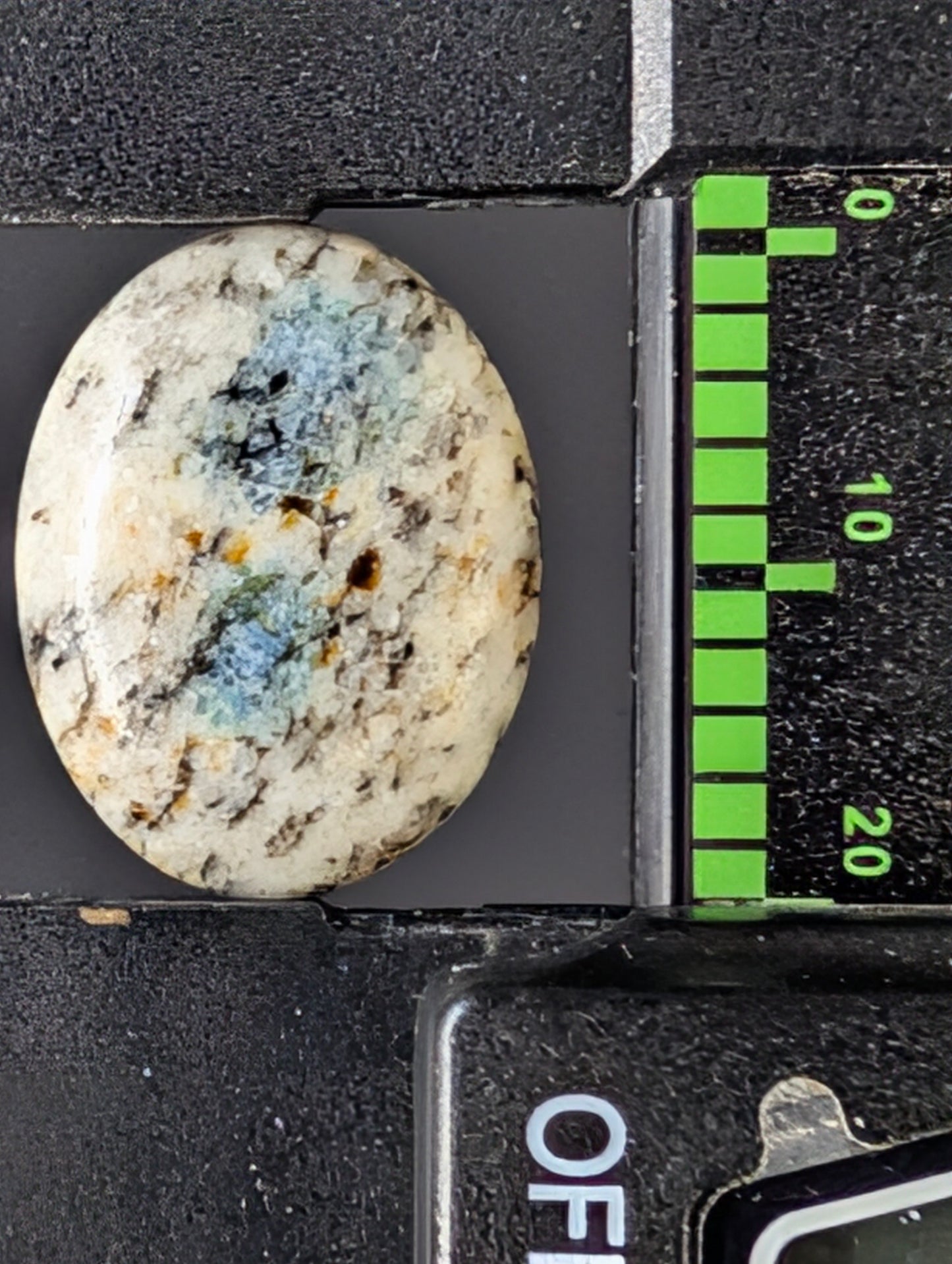 K2 Stone Cabochon - Skardu district, Gilgit-Baltistan, Pakistan