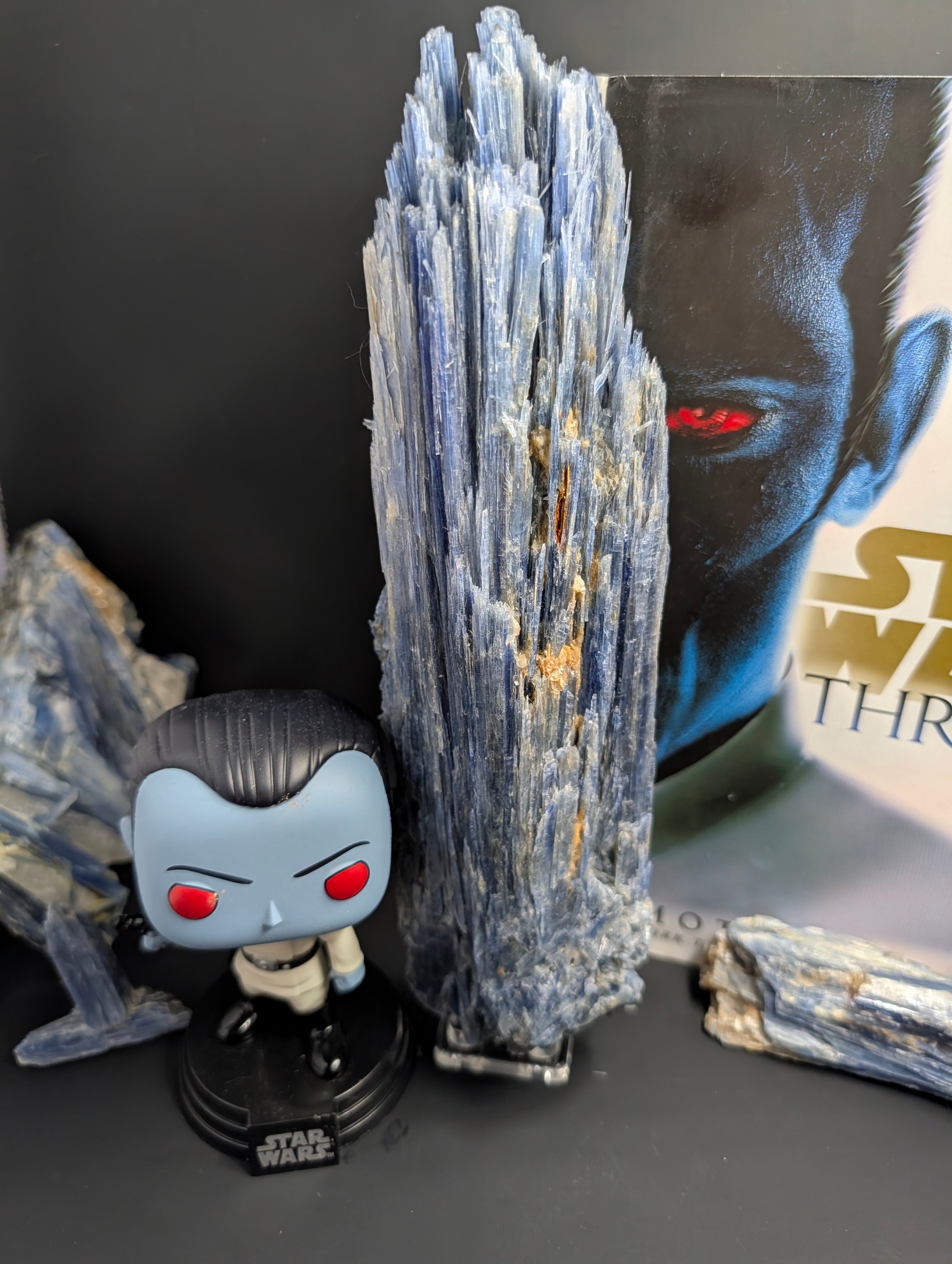 Kyanite - Minas Gerais, Brazil - "The Thrawn" 917 Gram Collector Piece by Sacred Alchemy Studios