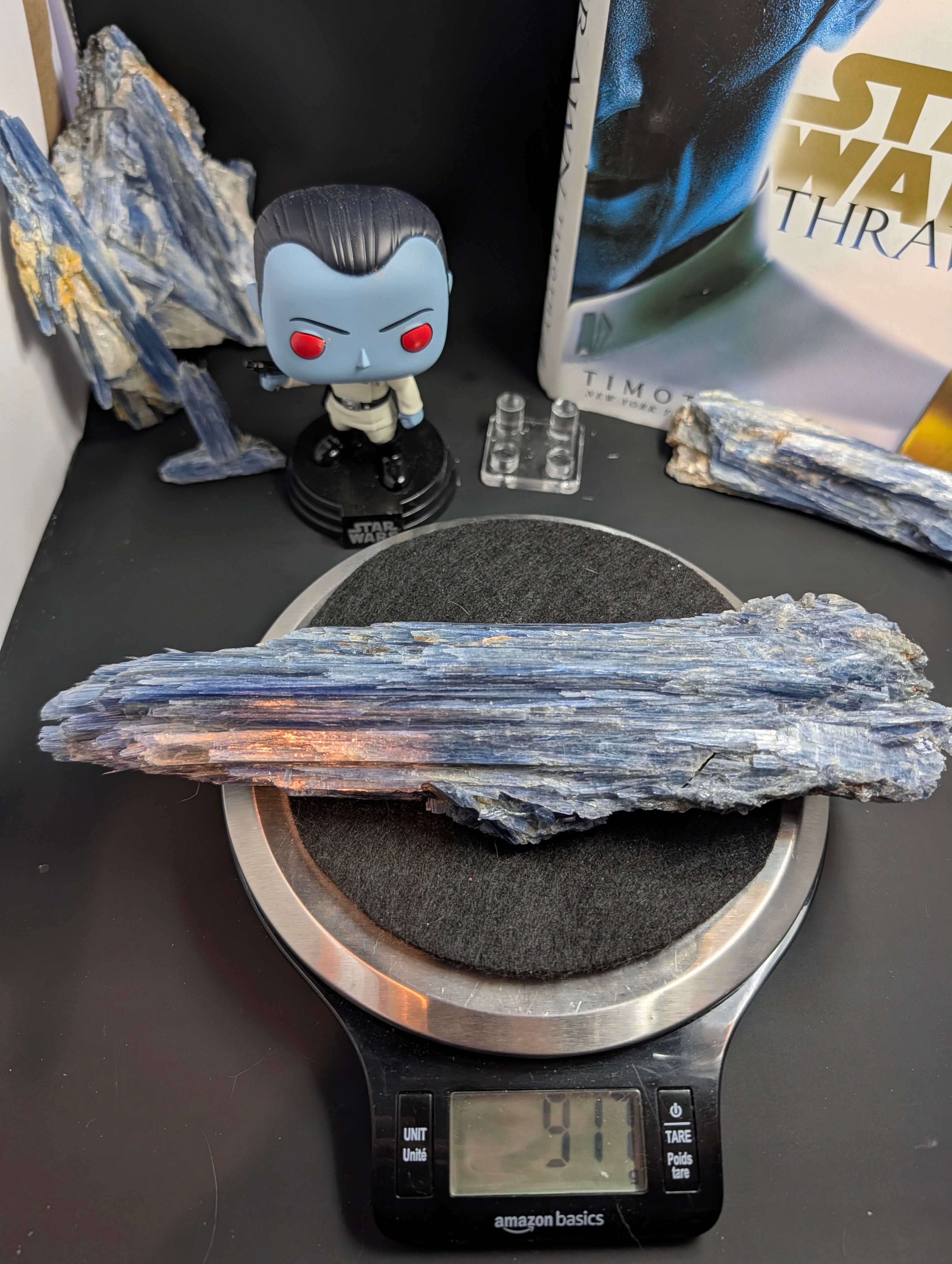 Kyanite - Minas Gerais, Brazil - "The Thrawn" 917 Gram Collector Piece by Sacred Alchemy Studios