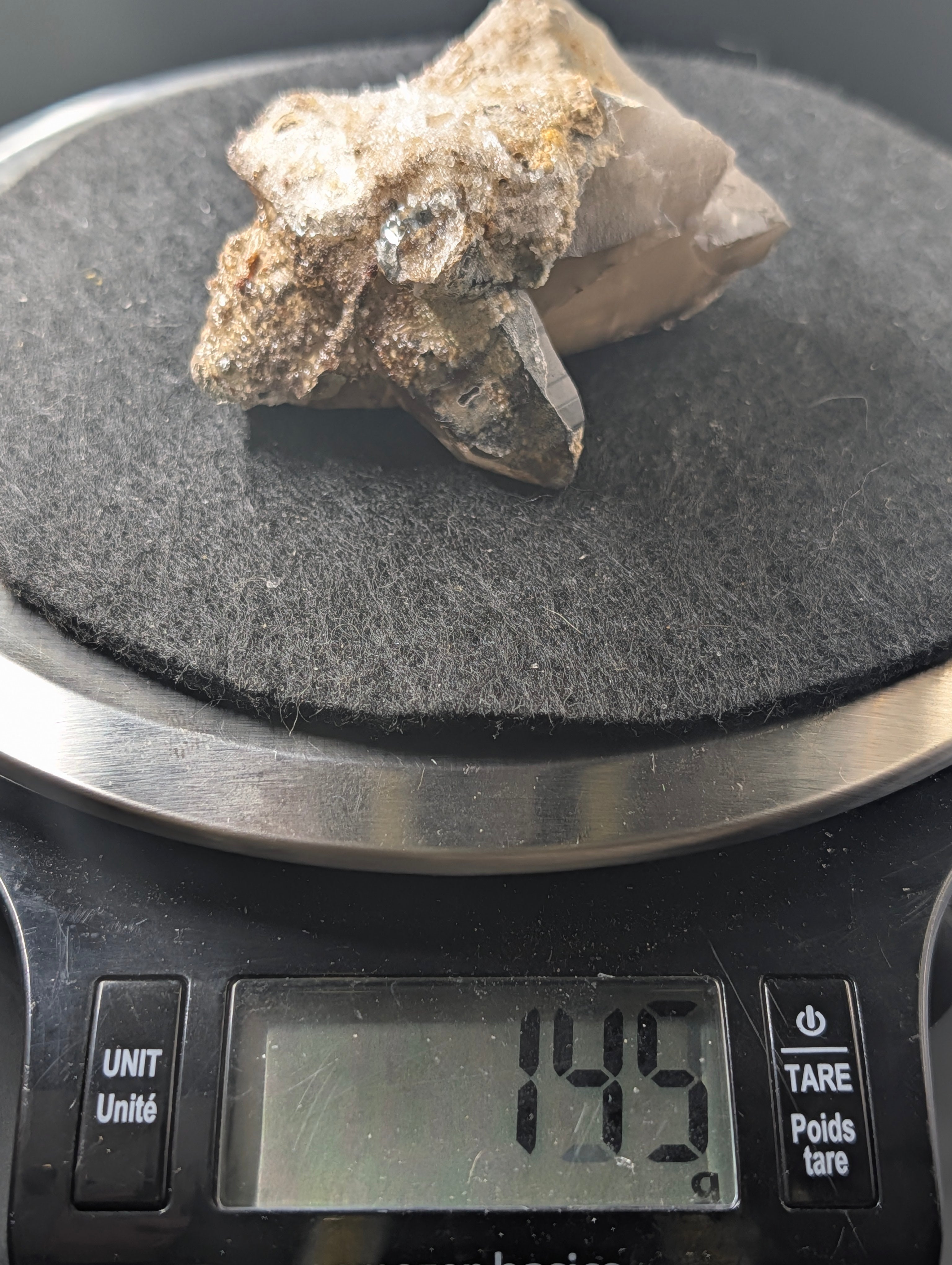 Hyalite Opal on Smoky Quartz – Zacatecas, Mexico – Super Rare by Sacred Alchemy Studios