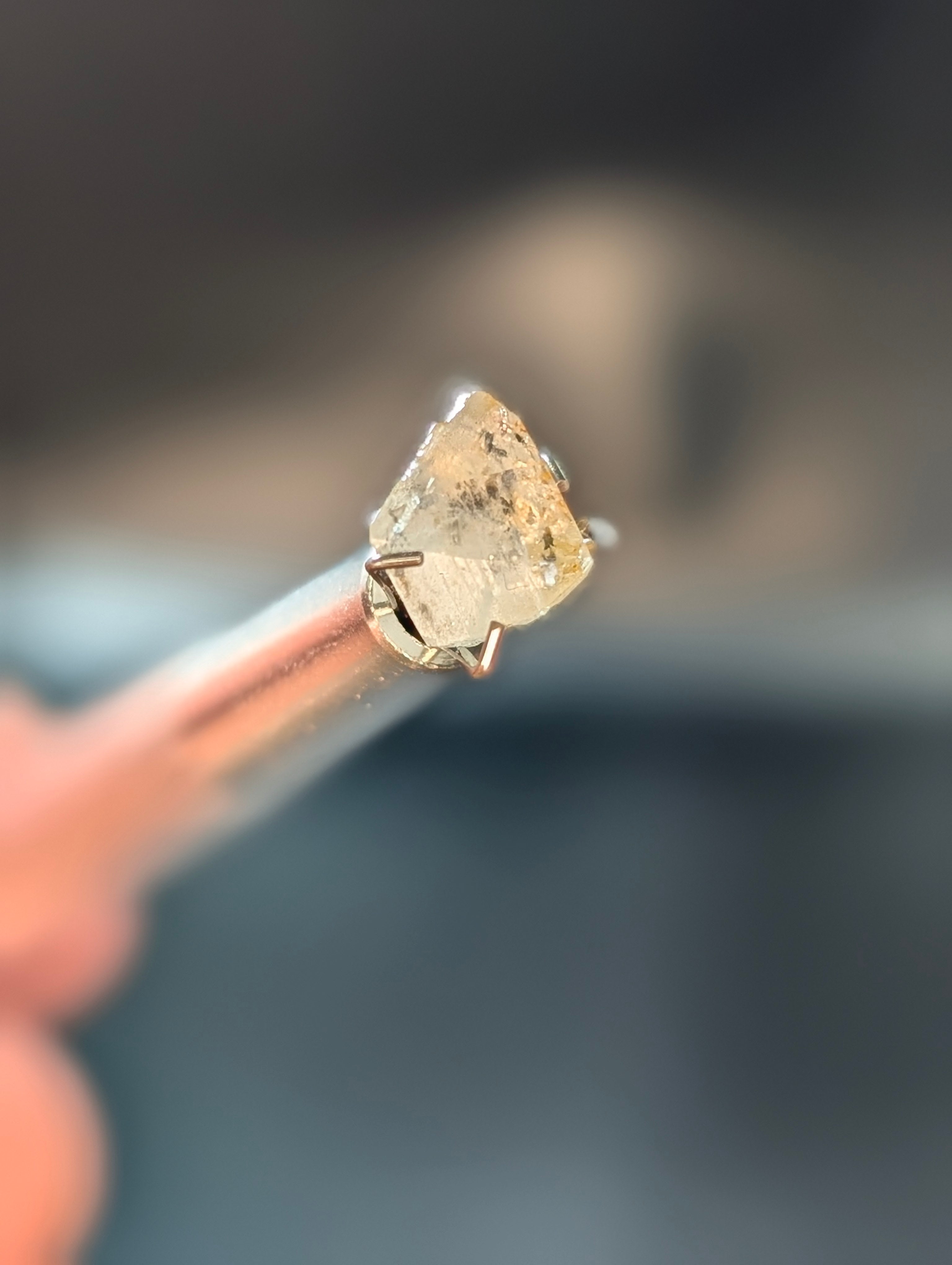 Euclase Crystal – Steinbruch Zöpfel, Bavaria, Germany – Rare Clear Specimen by Sacred Alchemy Studios