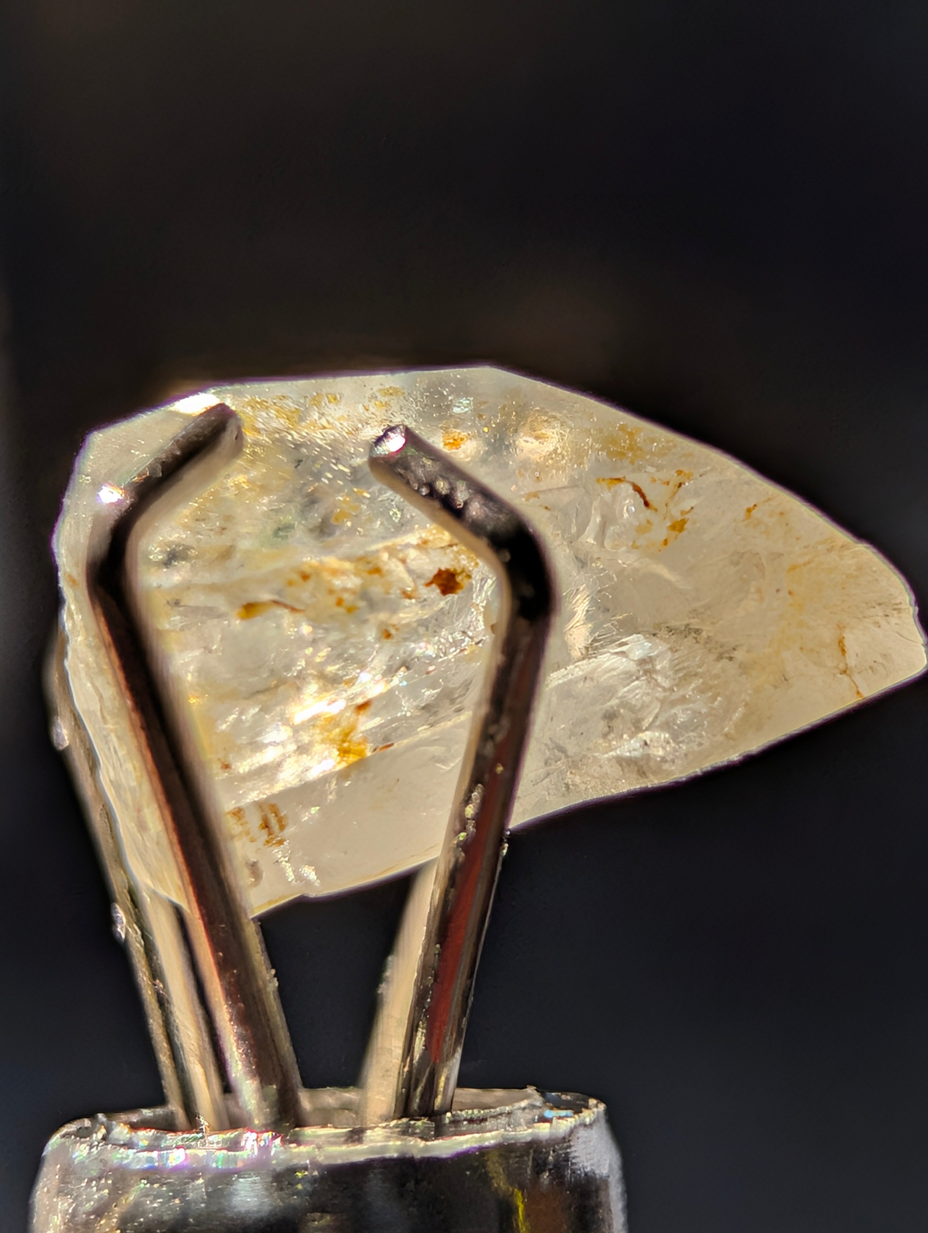 Euclase Crystal – Steinbruch Zöpfel, Bavaria, Germany – Rare Clear Specimen by Sacred Alchemy Studios