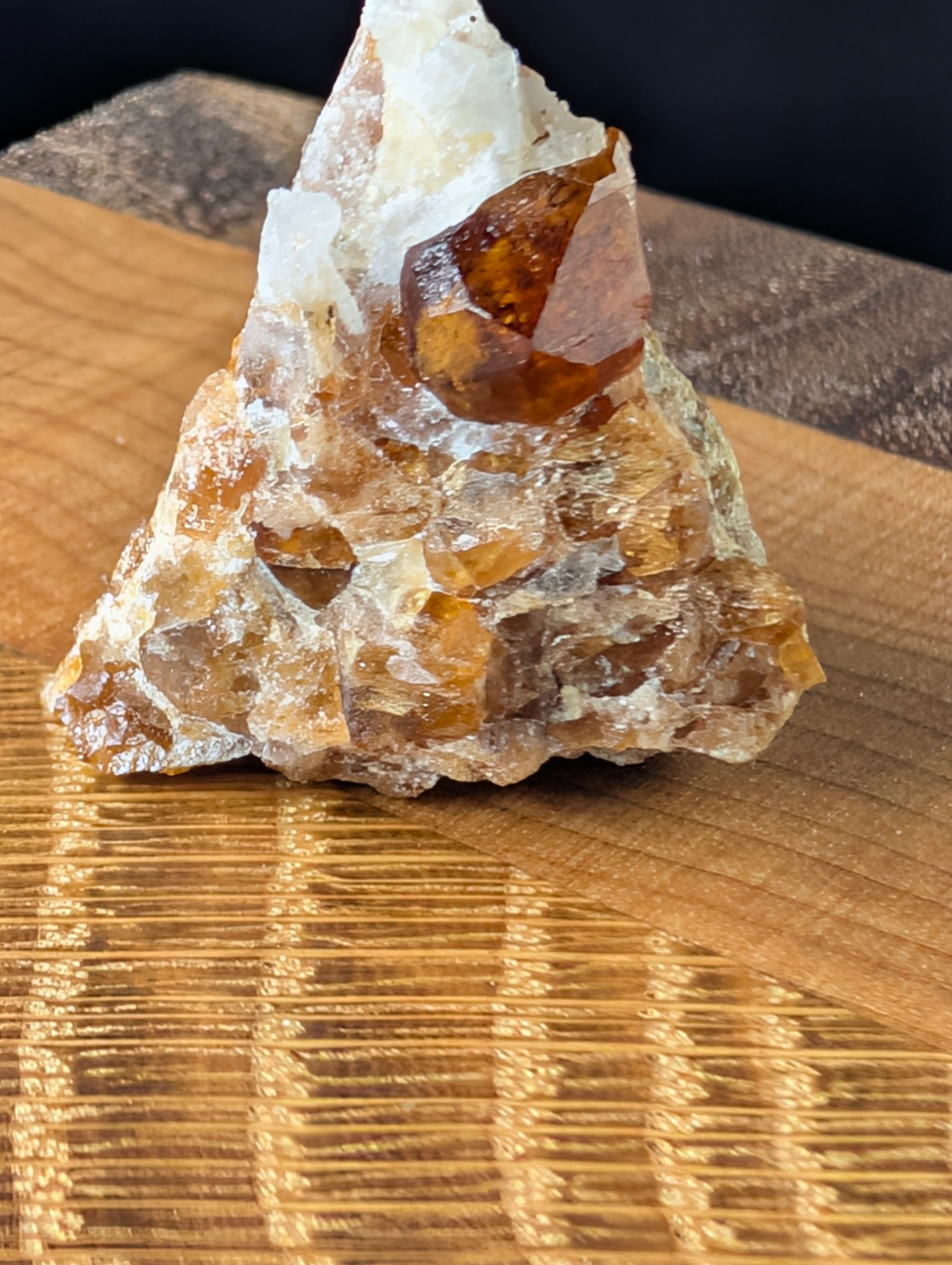 Grossular Garnet – Bishop, Inyo County, California – Warm Earthy Tones by Sacred Alchemy Studios