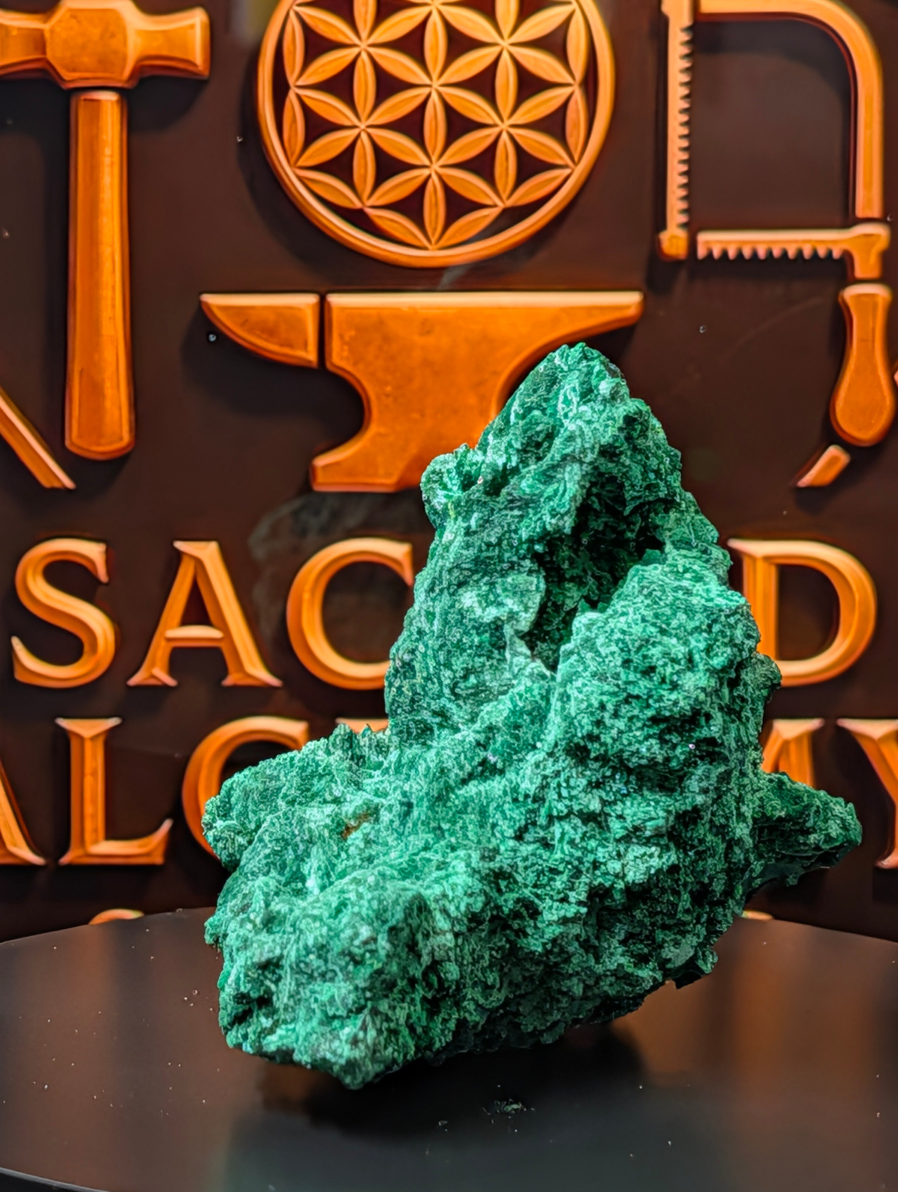 Malachite Specimen from the Katanga Region, DRC by Sacred Alchemy Studios