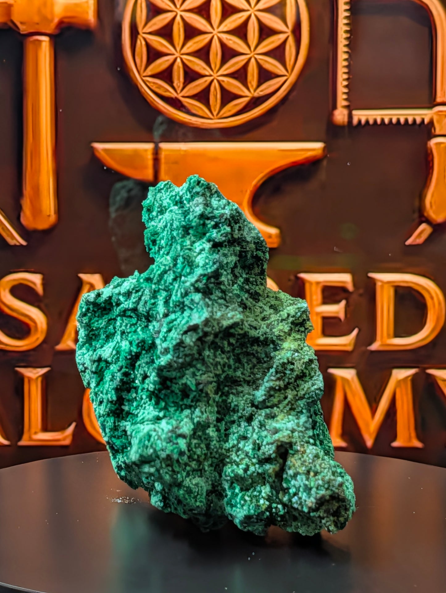 Malachite Specimen from the Katanga Region, DRC