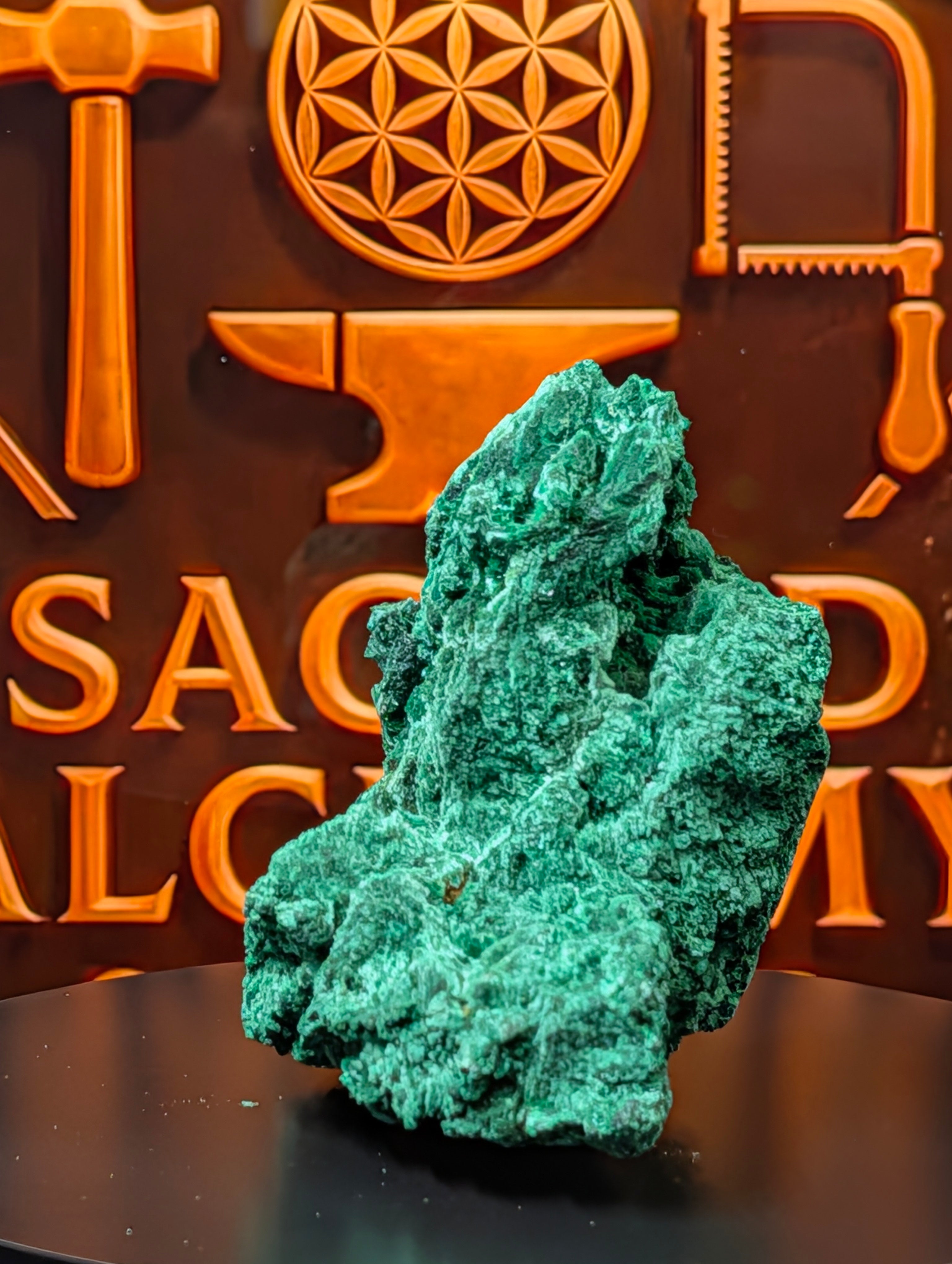 Malachite Specimen from the Katanga Region, DRC by Sacred Alchemy Studios
