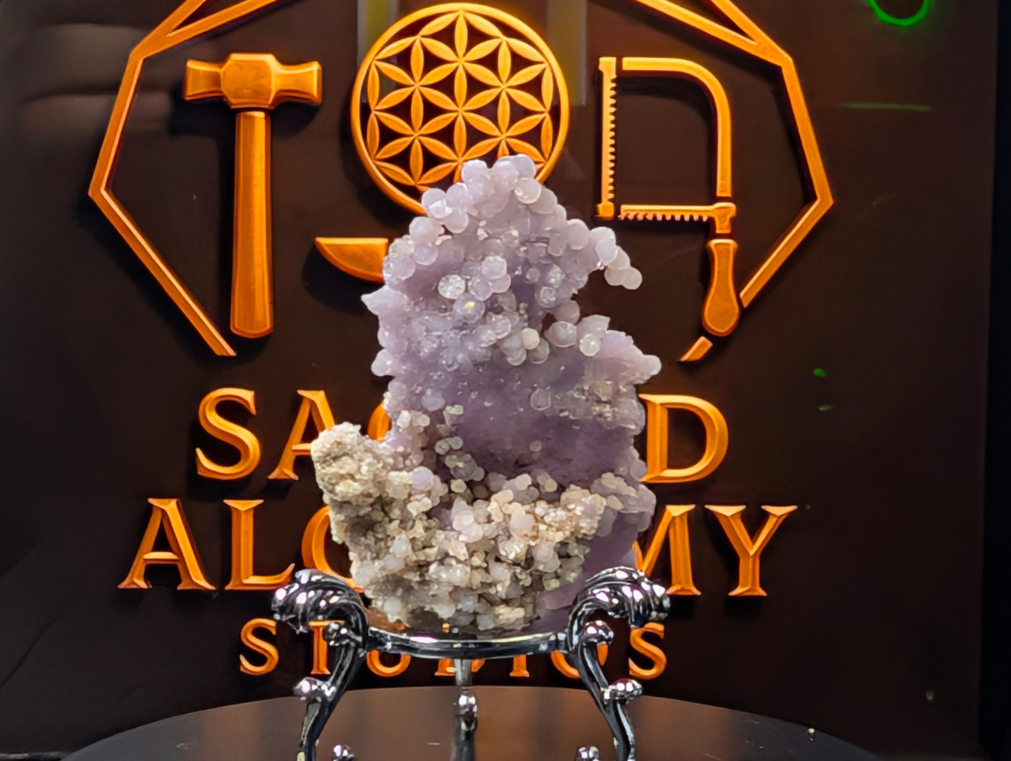 Grape Agate - Manakarra, Indonesia - Specimen by Sacred Alchemy Studios