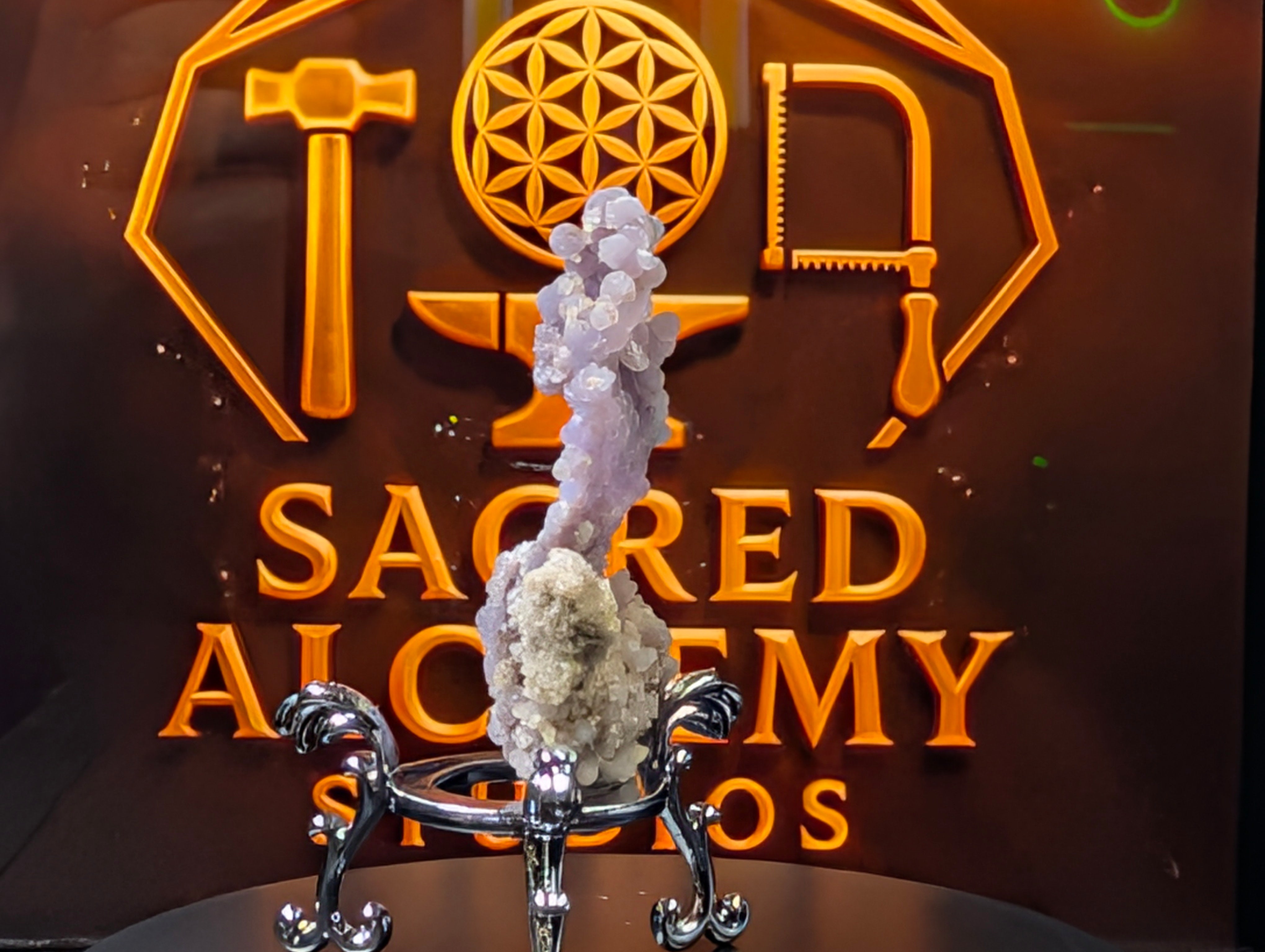 Grape Agate - Manakarra, Indonesia - Specimen by Sacred Alchemy Studios
