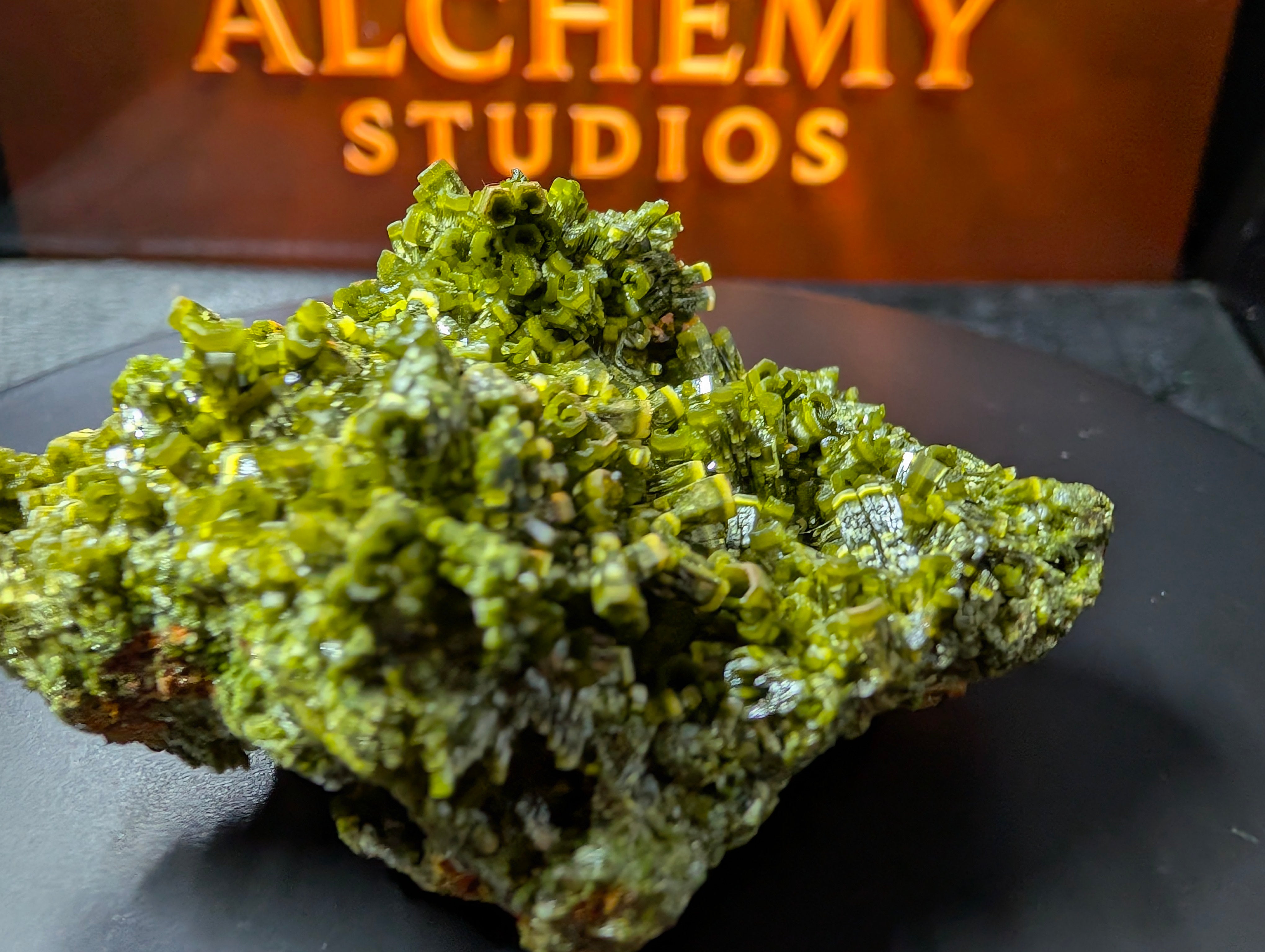 Pyromorphite Specimen – Daoping Mine, China – Top Grade - Museum Grade by Sacred Alchemy Studios