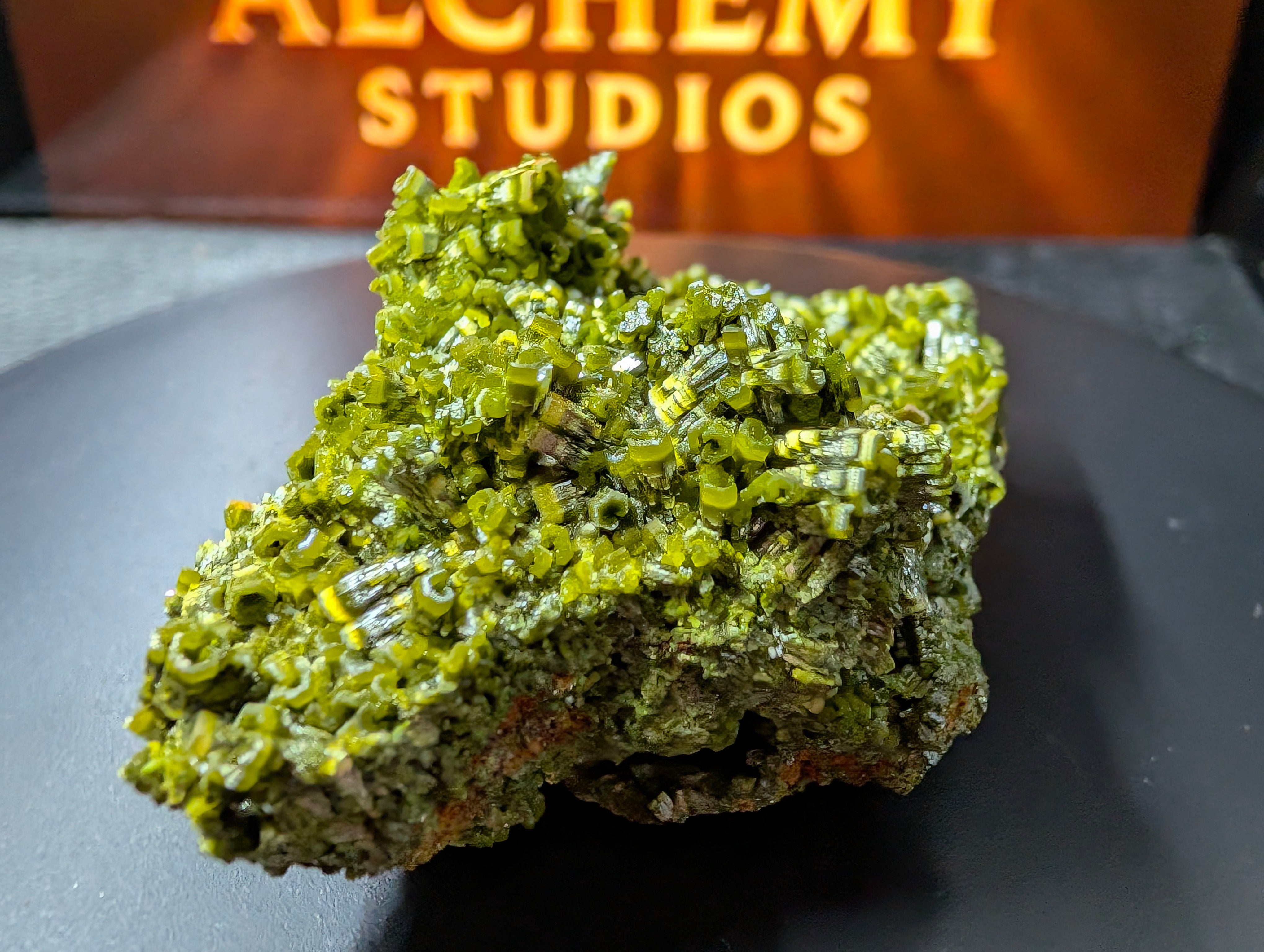 Pyromorphite Specimen – Daoping Mine, China – Top Grade - Museum Grade by Sacred Alchemy Studios