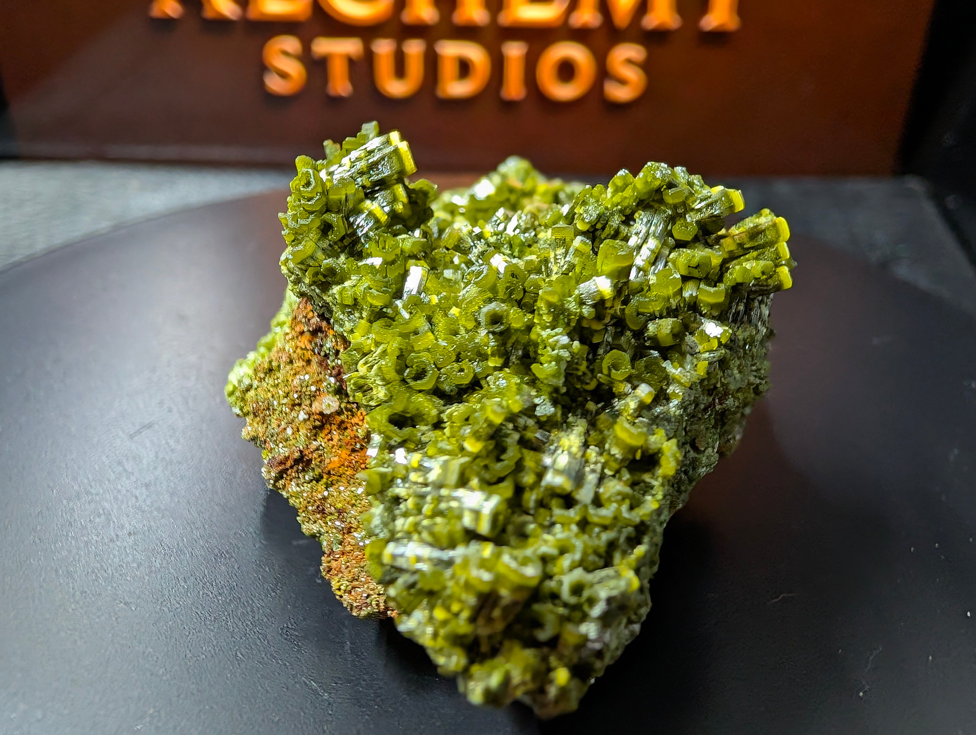 Pyromorphite Specimen – Daoping Mine, China – Top Grade - Museum Grade by Sacred Alchemy Studios