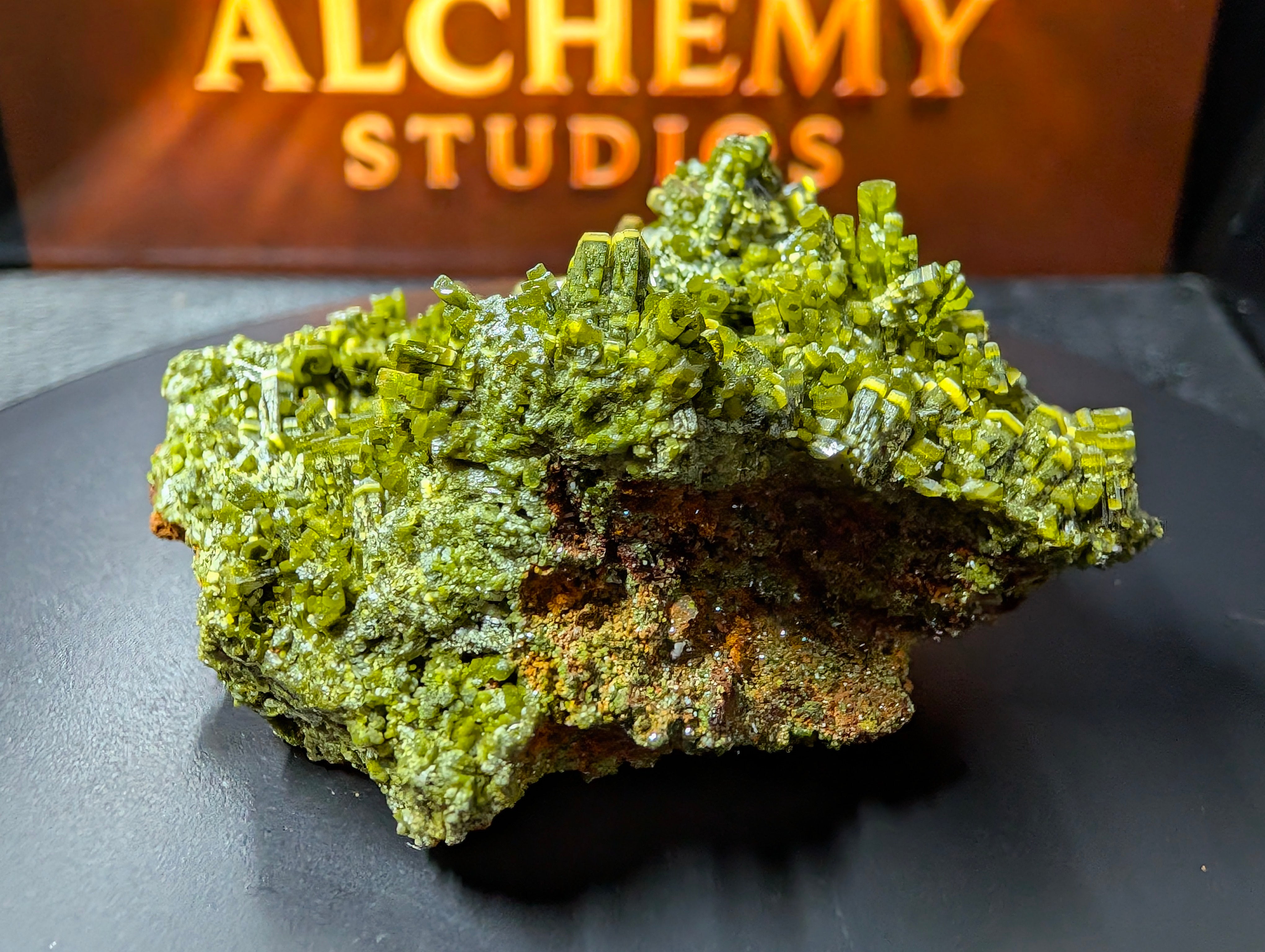 Pyromorphite Specimen – Daoping Mine, China – Top Grade - Museum Grade by Sacred Alchemy Studios