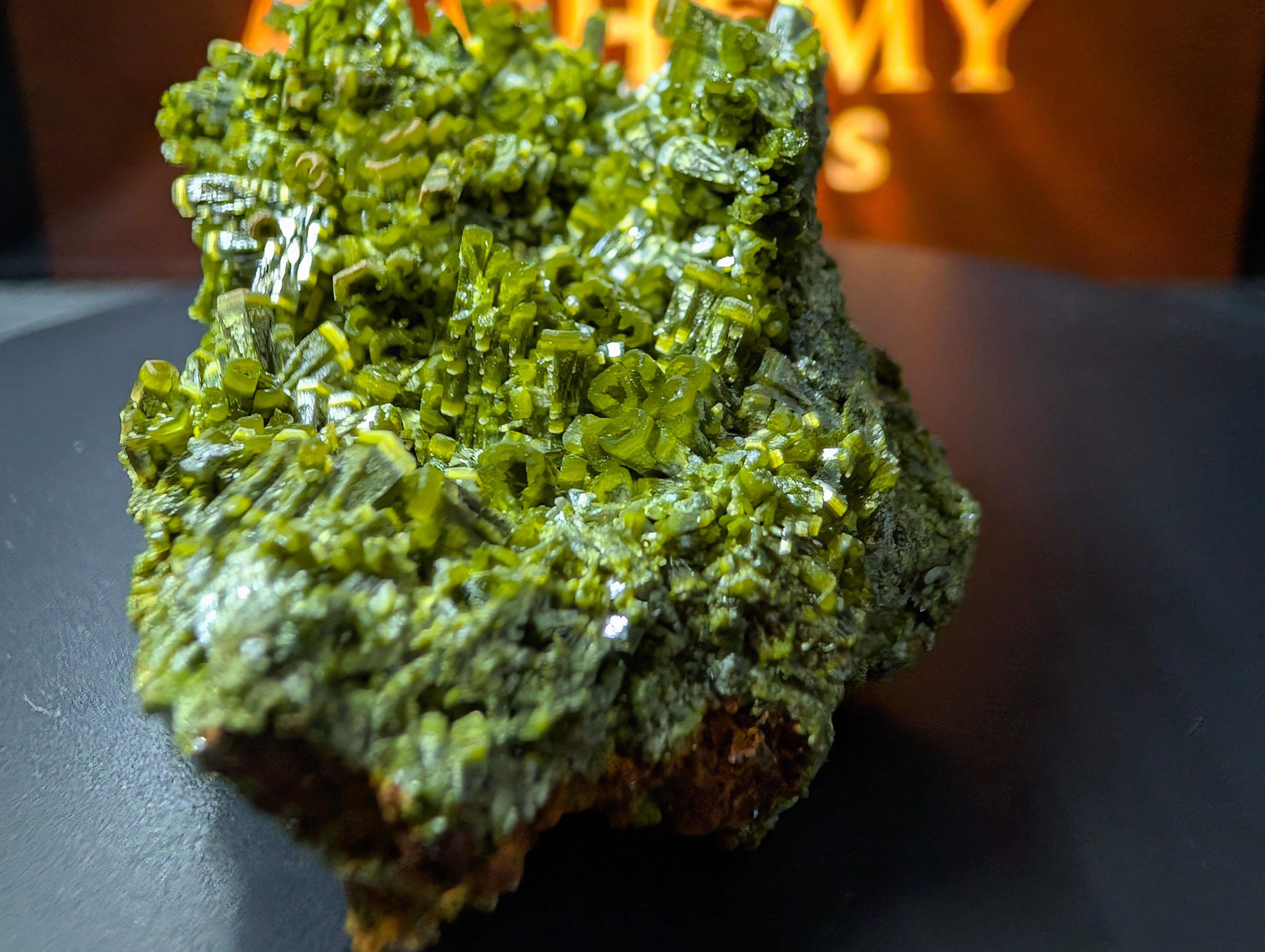 Pyromorphite Specimen – Daoping Mine, China – Top Grade - Museum Grade by Sacred Alchemy Studios