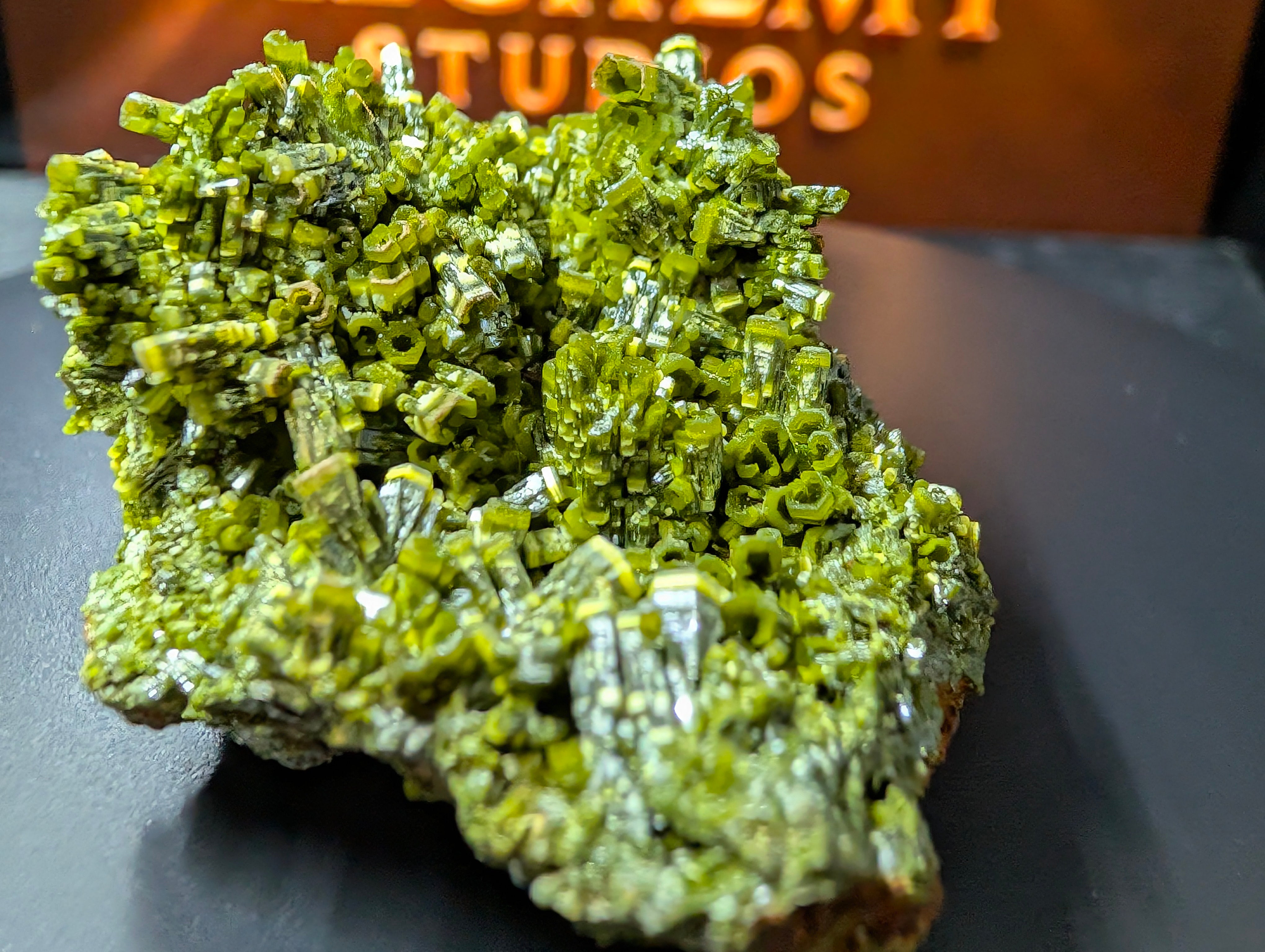 Pyromorphite Specimen – Daoping Mine, China – Top Grade - Museum Grade by Sacred Alchemy Studios