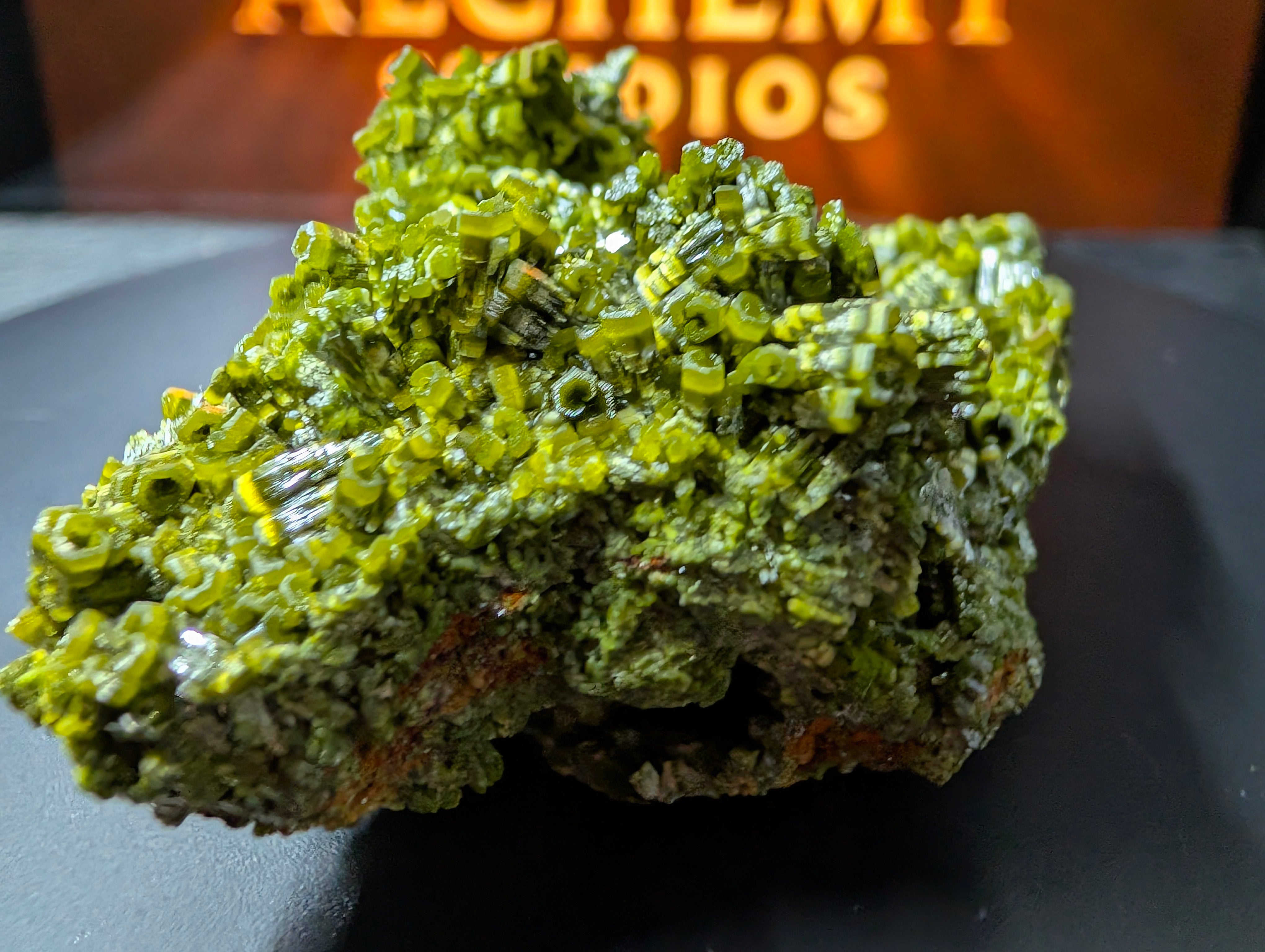 Pyromorphite Specimen – Daoping Mine, China – Top Grade - Museum Grade by Sacred Alchemy Studios