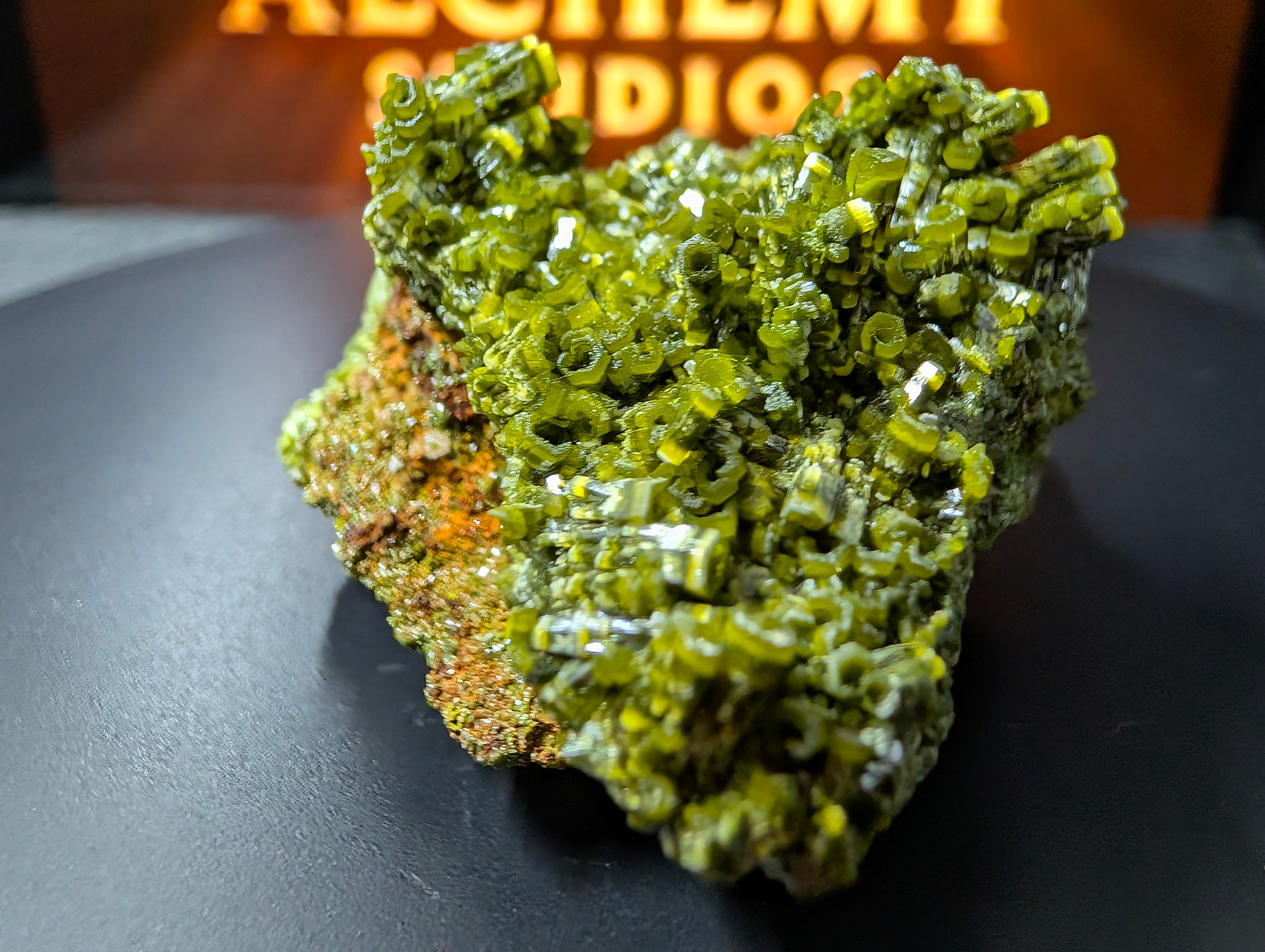 Pyromorphite Specimen – Daoping Mine, China – Top Grade - Museum Grade by Sacred Alchemy Studios