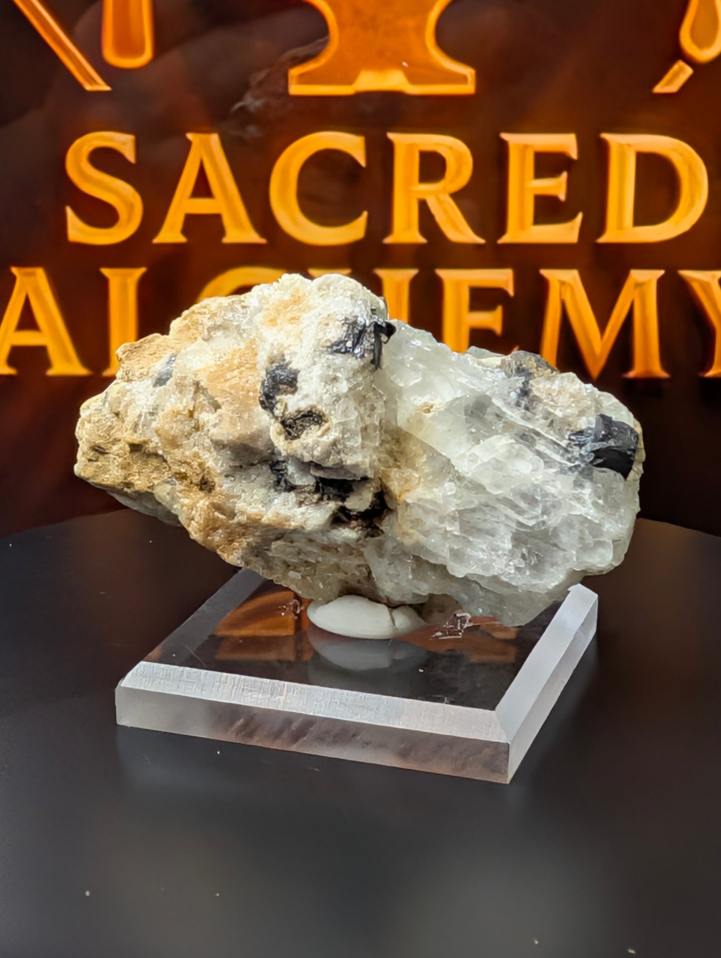 Fluorite, Galena & Quartz Specimen – Sourced from the Blanchard Mine, New Mexico