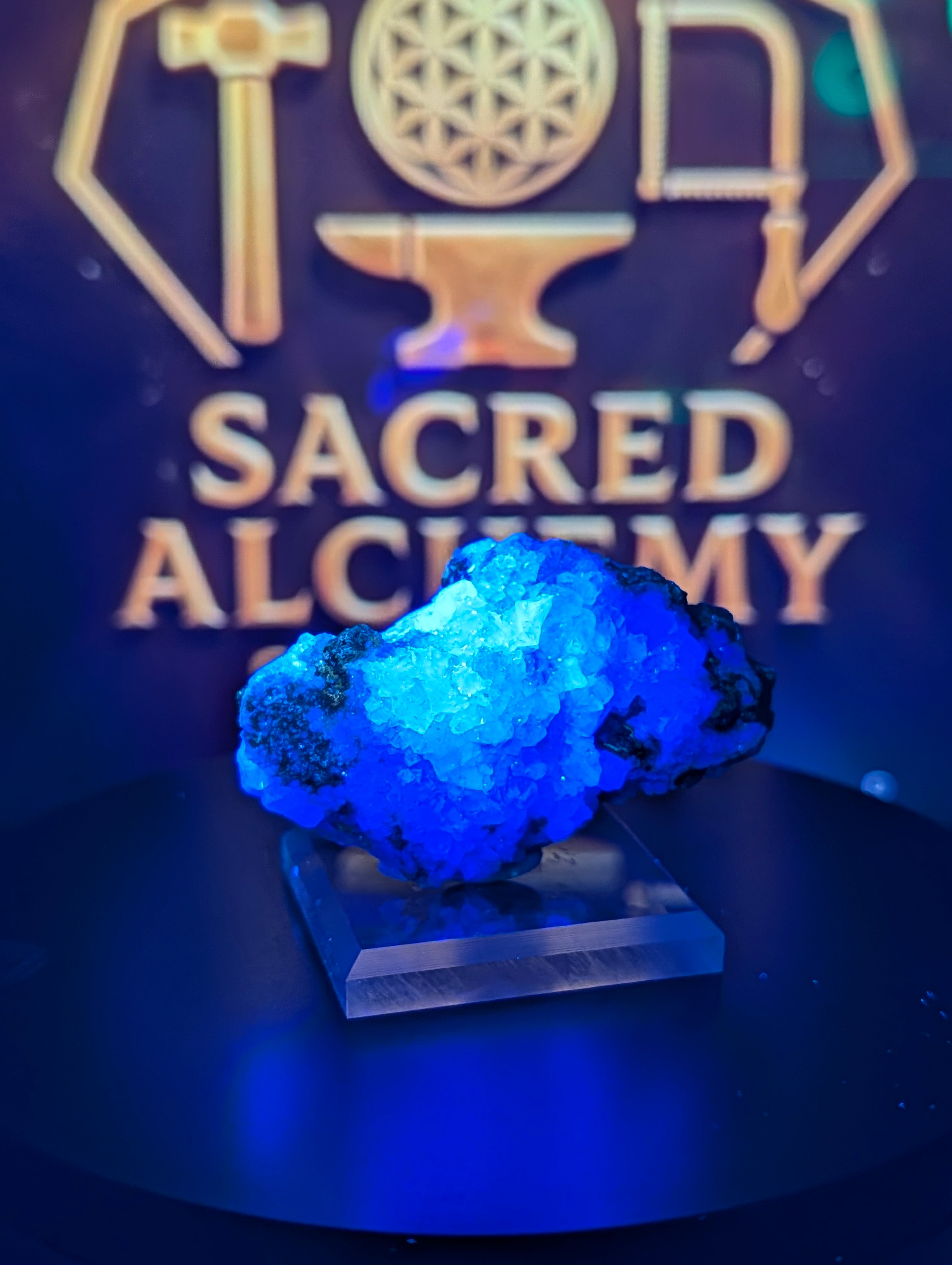 Fluorite, Galena & Quartz Specimen – Sourced from the Blanchard Mine, New Mexico by Sacred Alchemy Studios