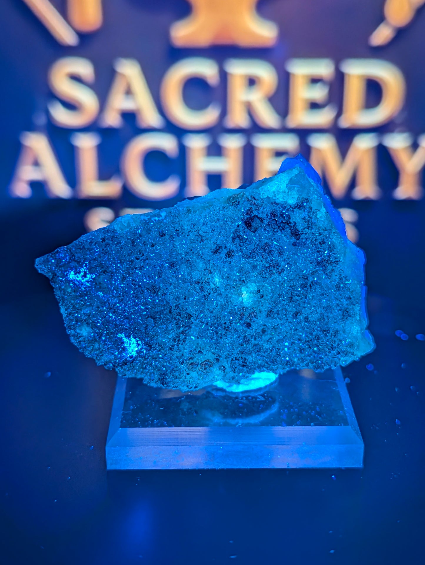 Fluorite with Calcite & Hematite – Sourced from the Uranus Mine, Germany