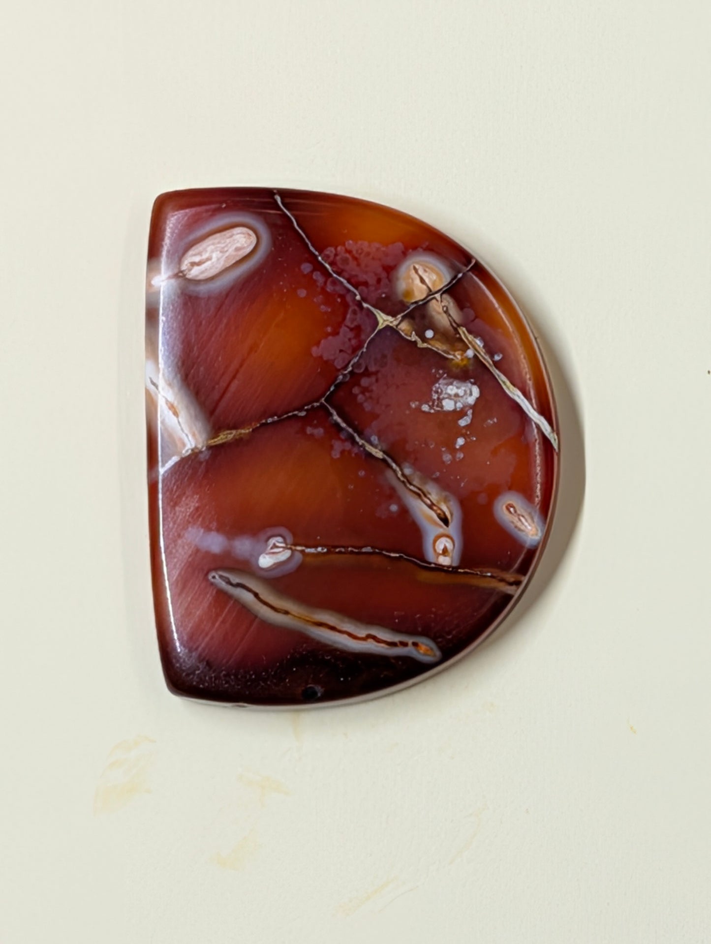 Carnelian -  Morocco  - 1 pc Cabochon