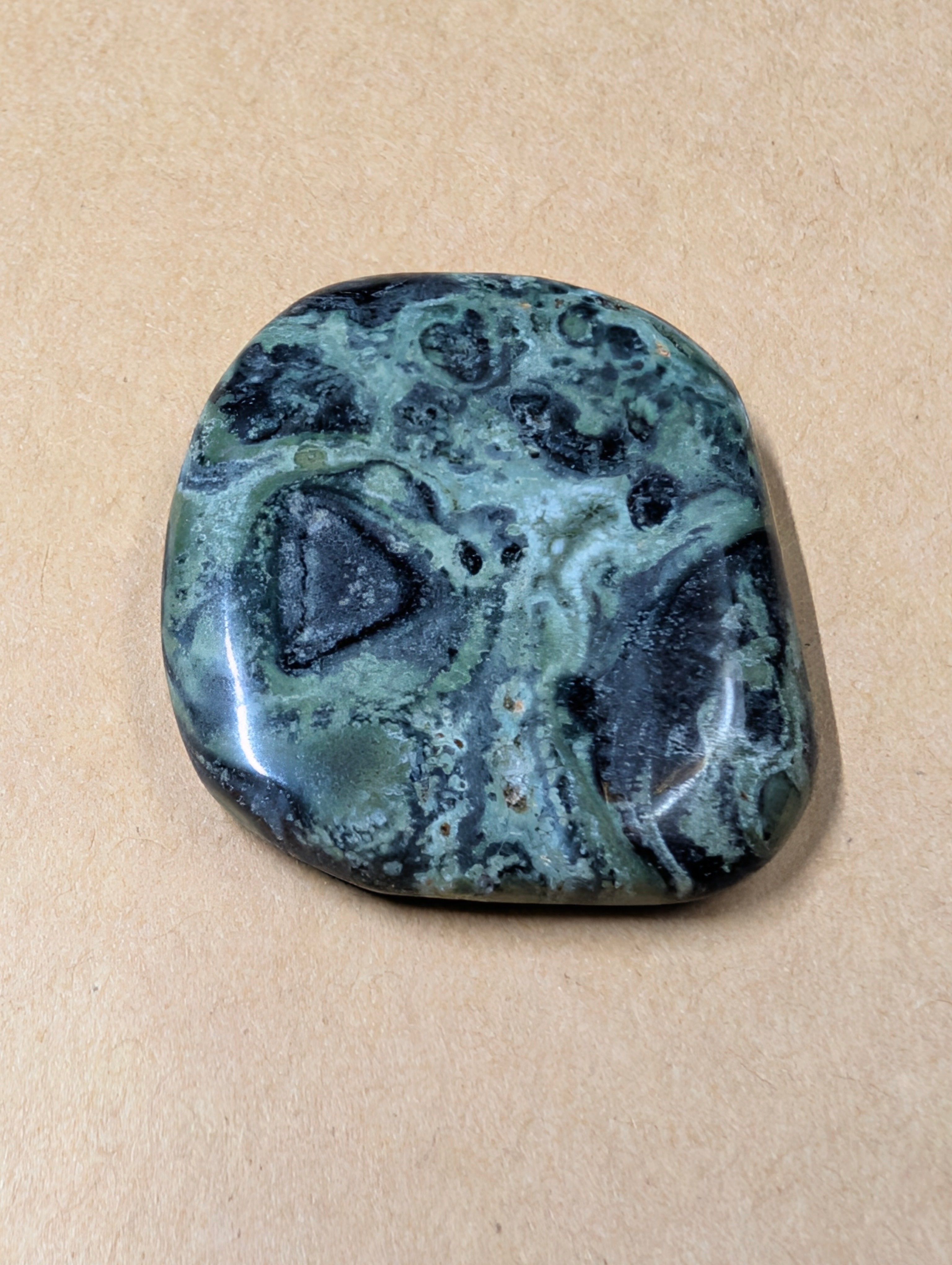 Kambaba Jasper | Polished Oval Cabochon for Wire Wrapping by Sacred Alchemy Studios