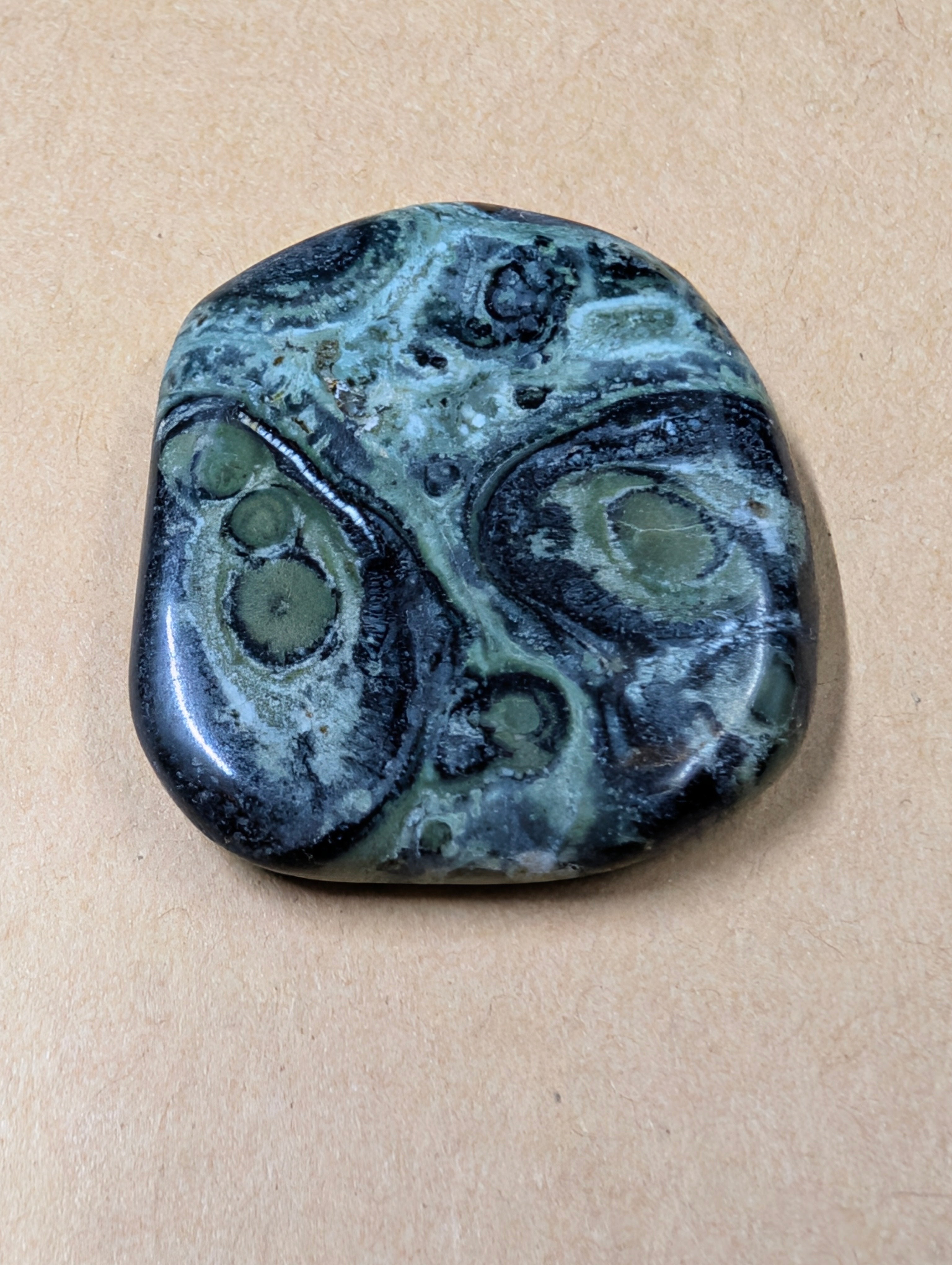 Kambaba Jasper | Polished Oval Cabochon for Wire Wrapping by Sacred Alchemy Studios