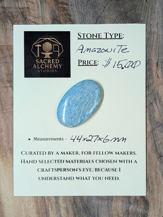 Amazonite Cabochon - Colorado