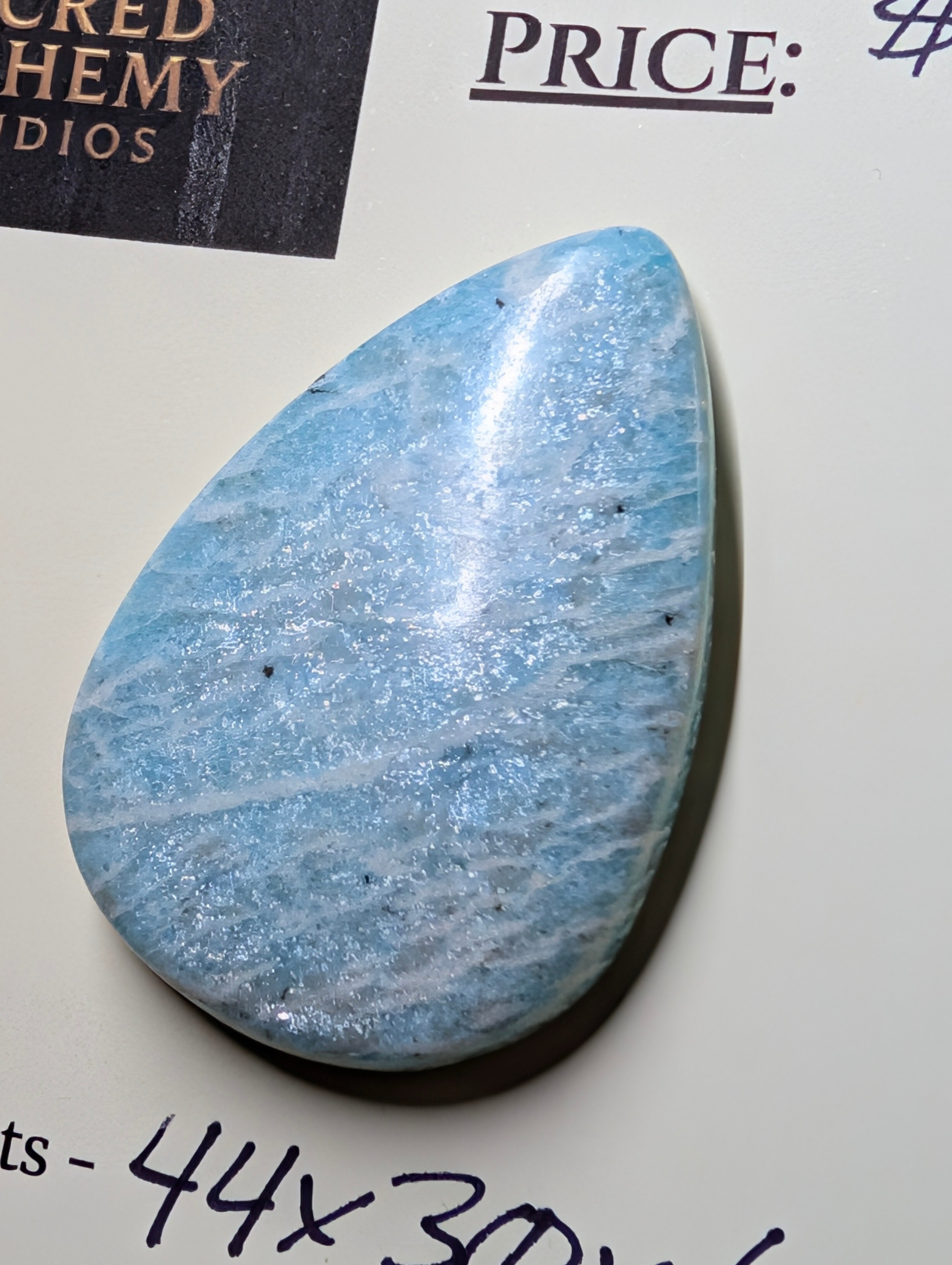 Amazonite Cabochon - Colorado by Sacred Alchemy Studios