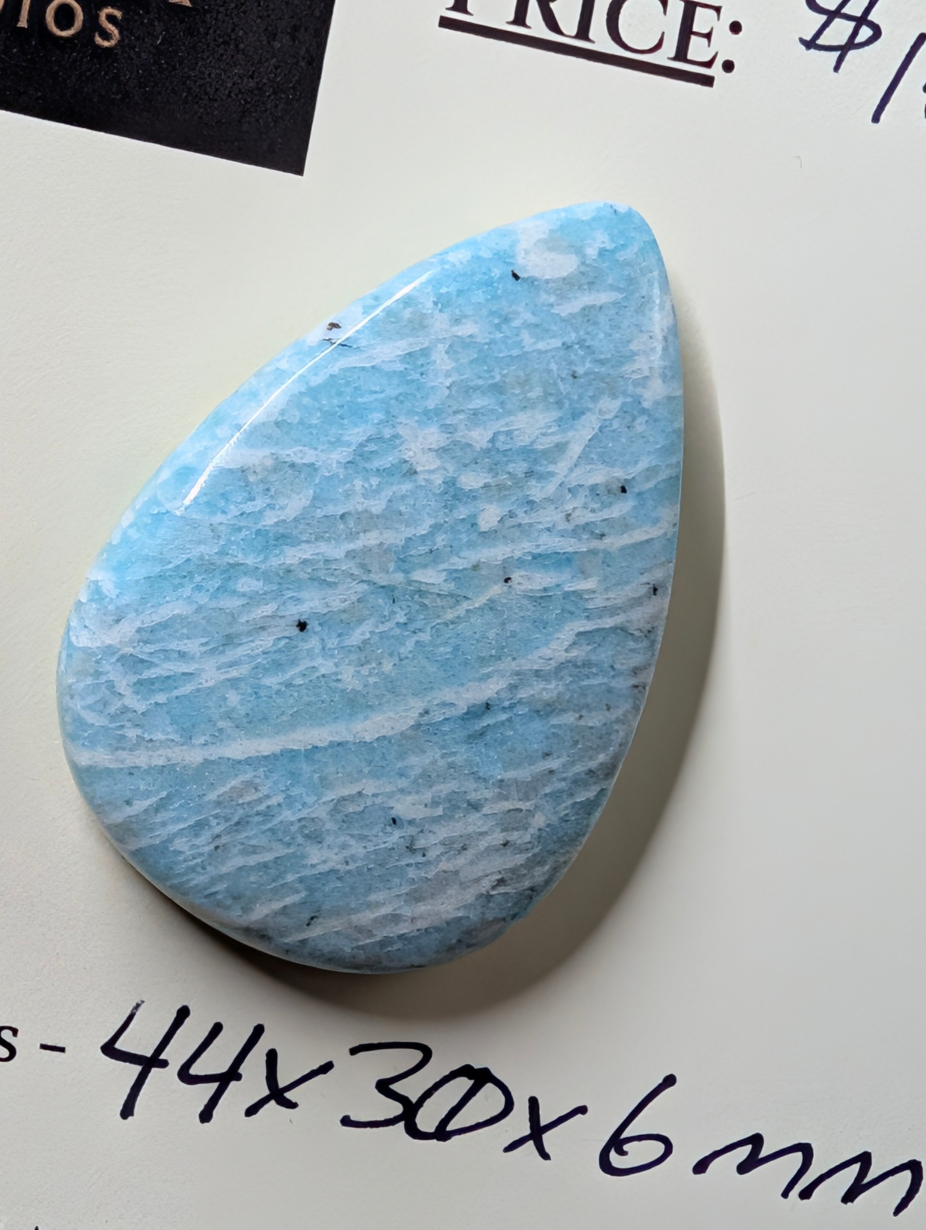 Amazonite Cabochon - Colorado by Sacred Alchemy Studios