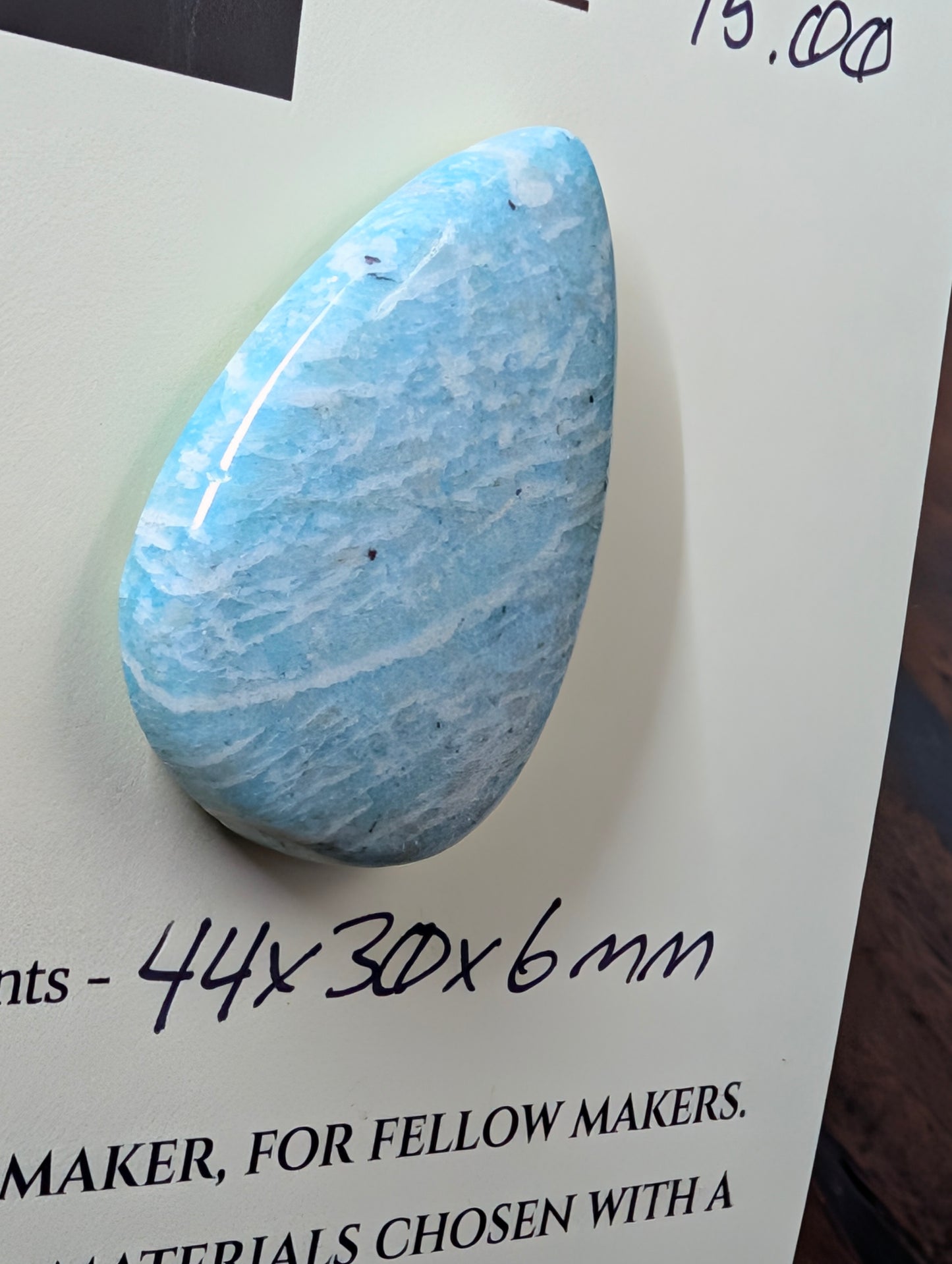 Amazonite Cabochon - Colorado