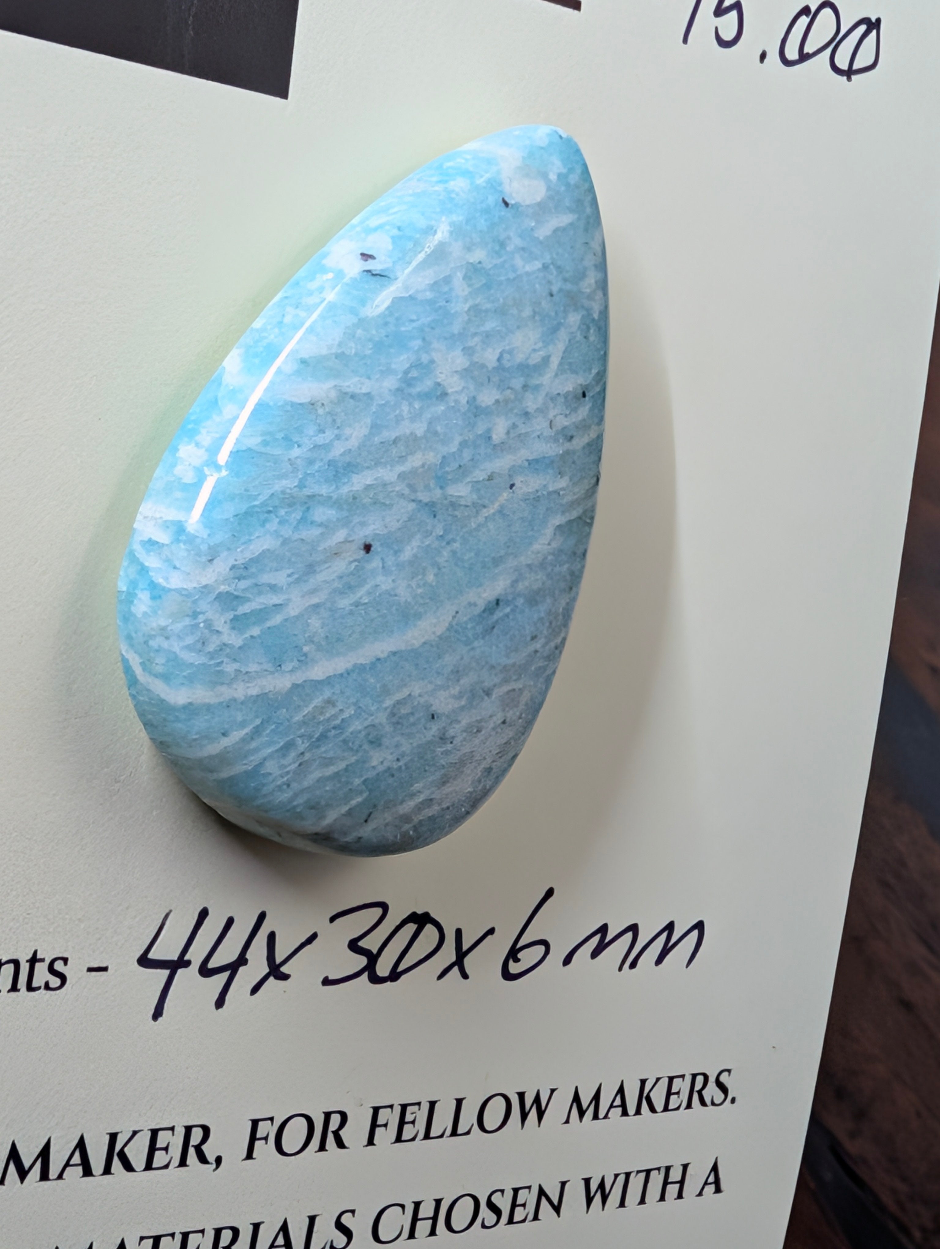 Amazonite Cabochon - Colorado by Sacred Alchemy Studios