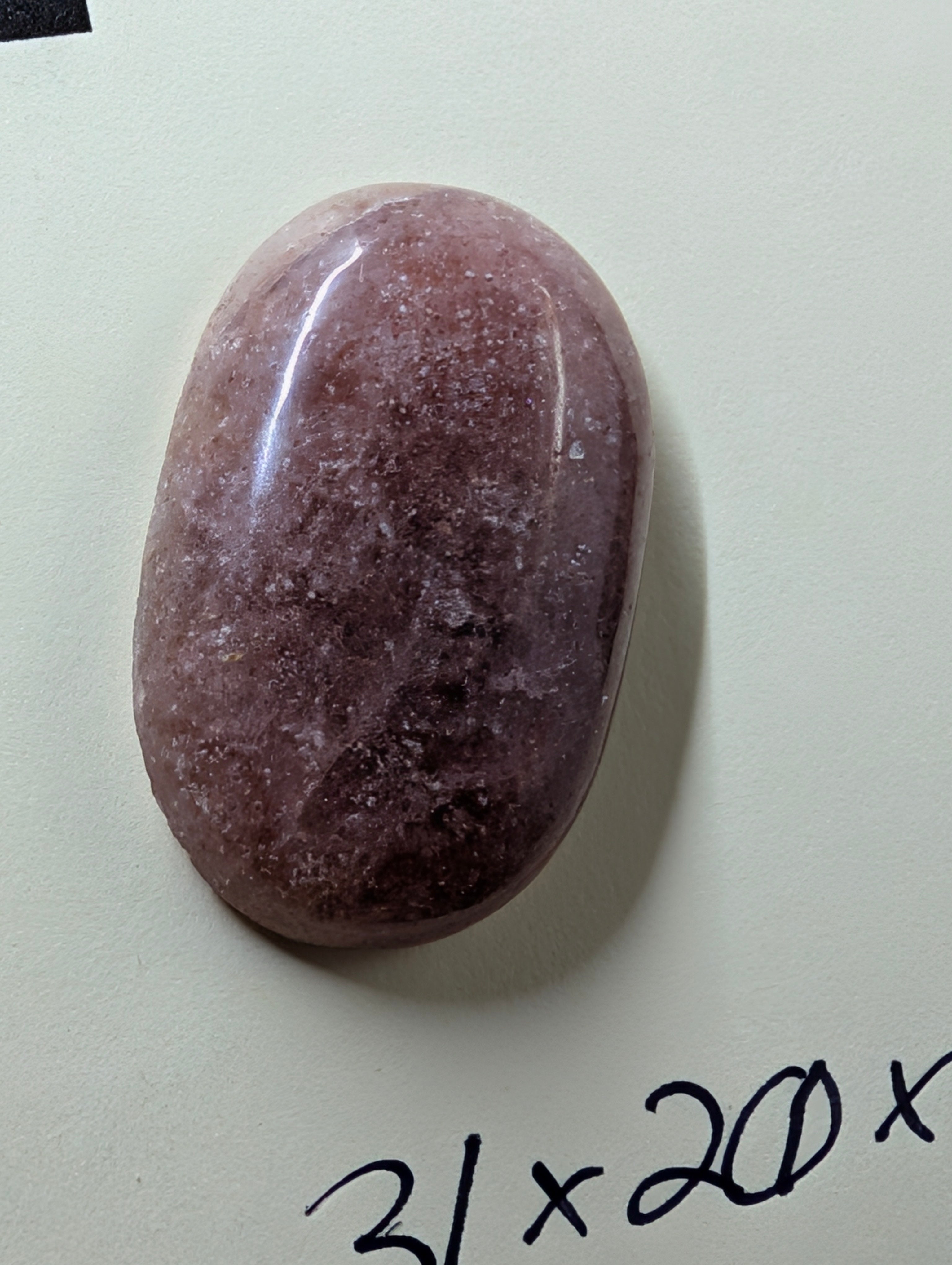Cherry Tanzurine Cabochon by Sacred Alchemy Studios