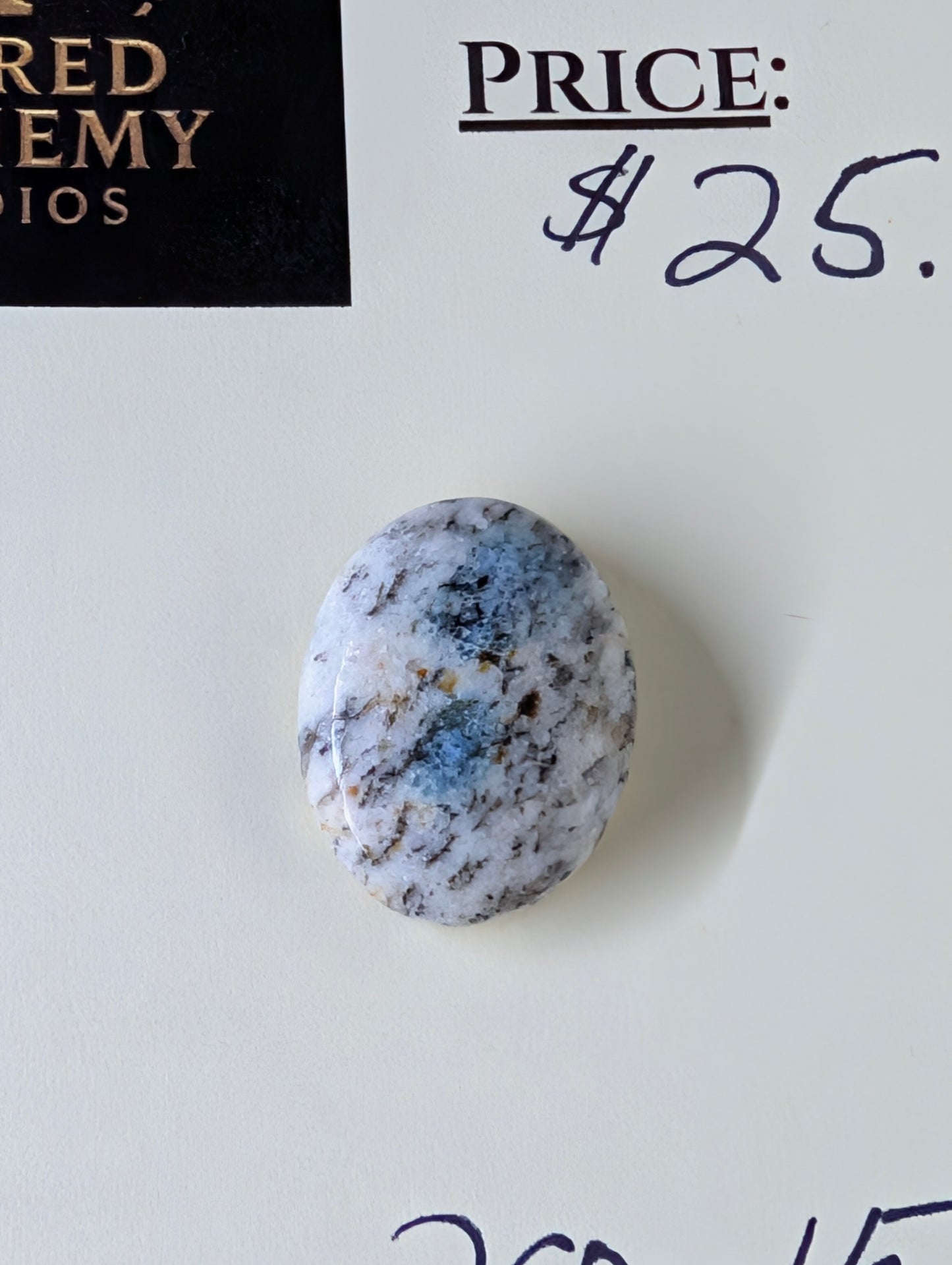 K2 Stone Cabochon - Skardu district, Gilgit-Baltistan, Pakistan