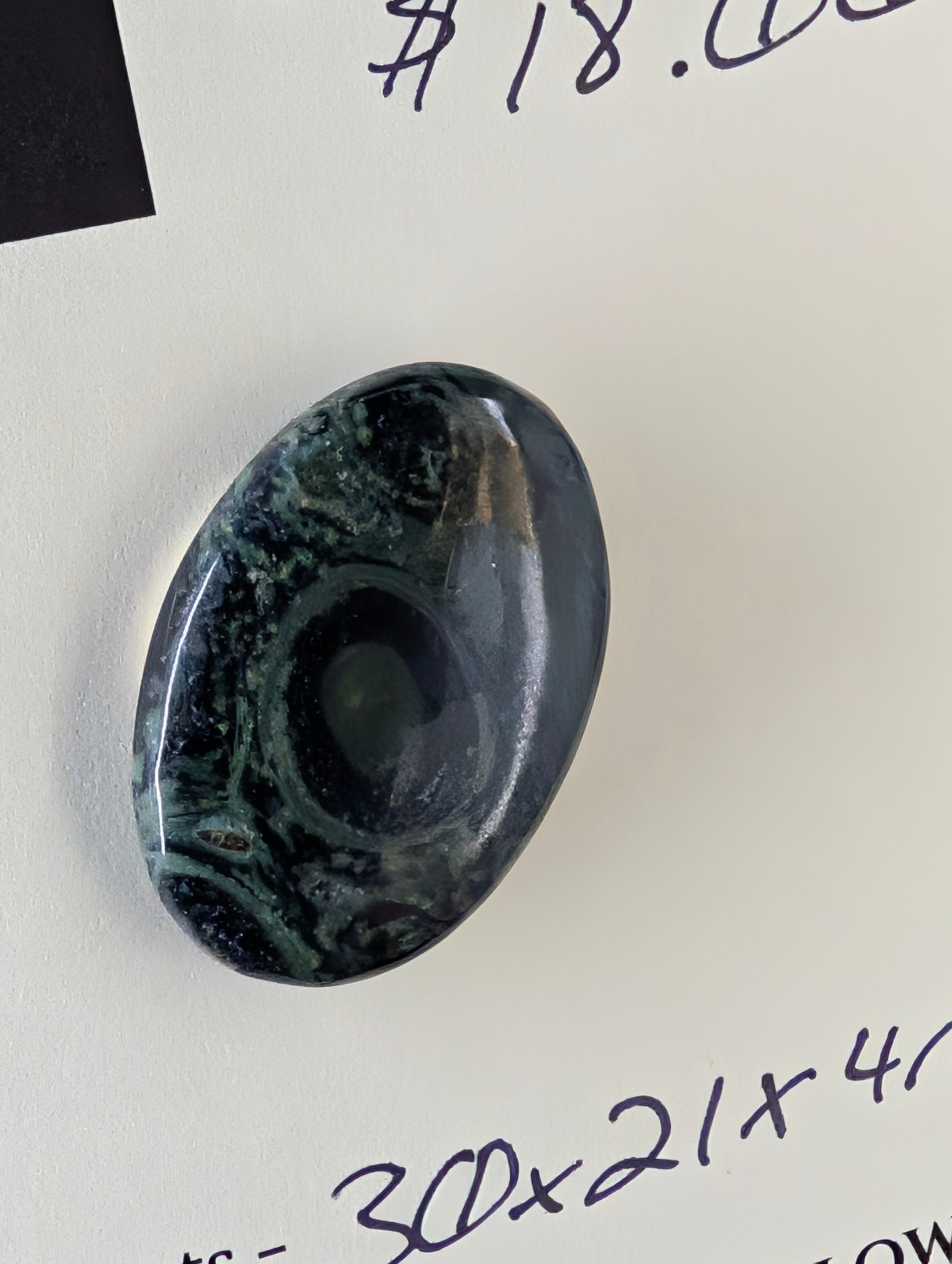 Kambaba Jasper | Polished Oval Cabochon by Sacred Alchemy Studios