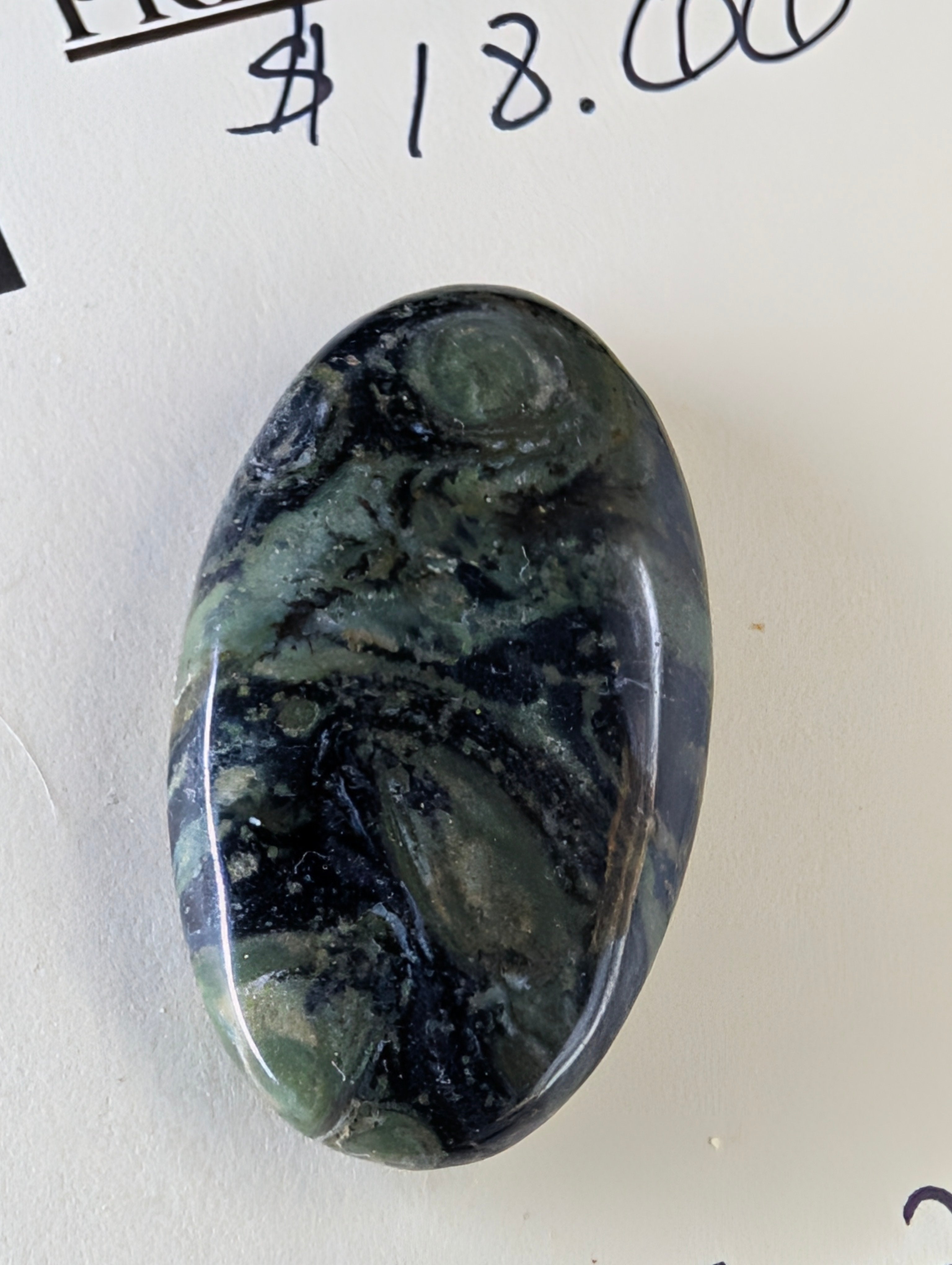 Kambaba Jasper | Polished Oval Cabochon by Sacred Alchemy Studios