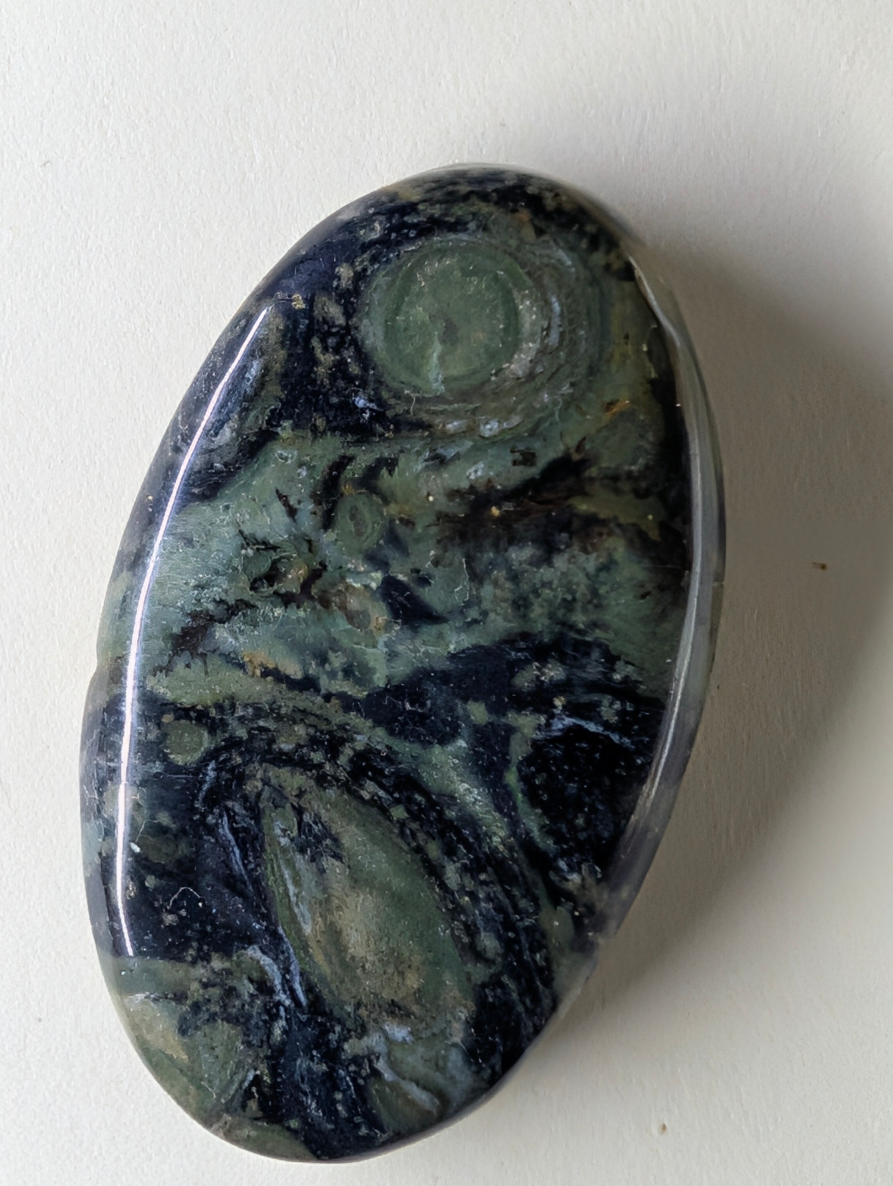Kambaba Jasper | Polished Oval Cabochon by Sacred Alchemy Studios