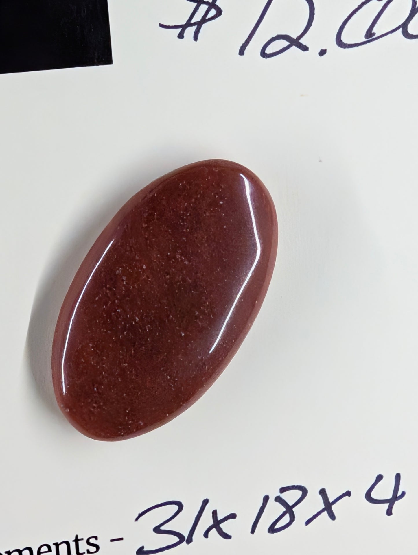 Aventurine - Peach - Oval Cabochon