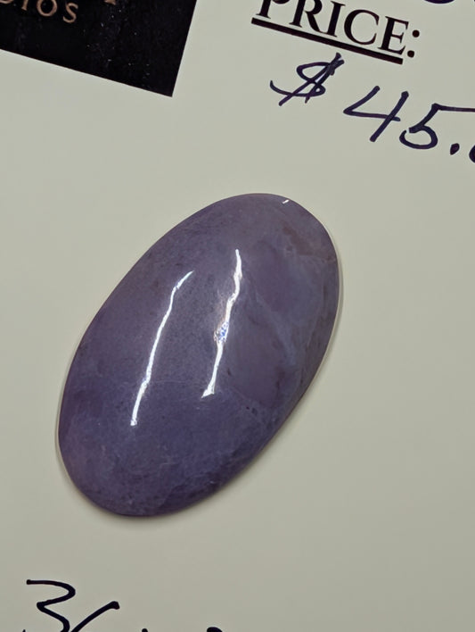 Purple Jade  - Turkey - Bursa Region - 1 Cabochon